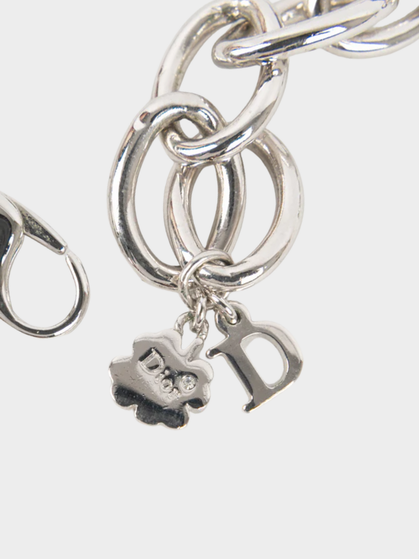 Christian Dior 2000s Multi Charm Bracelet and Necklace Set