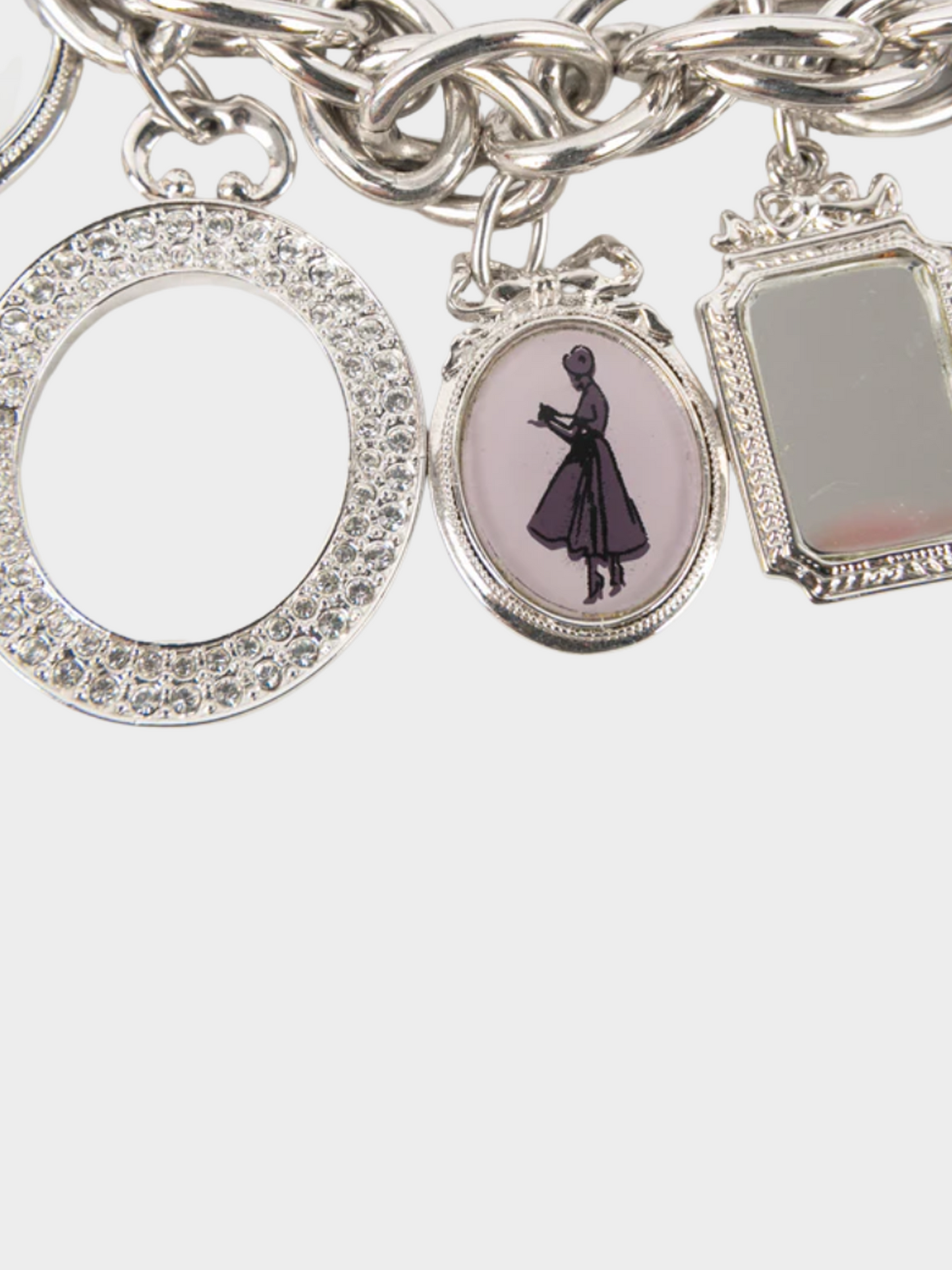 Christian Dior 2000s Multi Charm Bracelet and Necklace Set