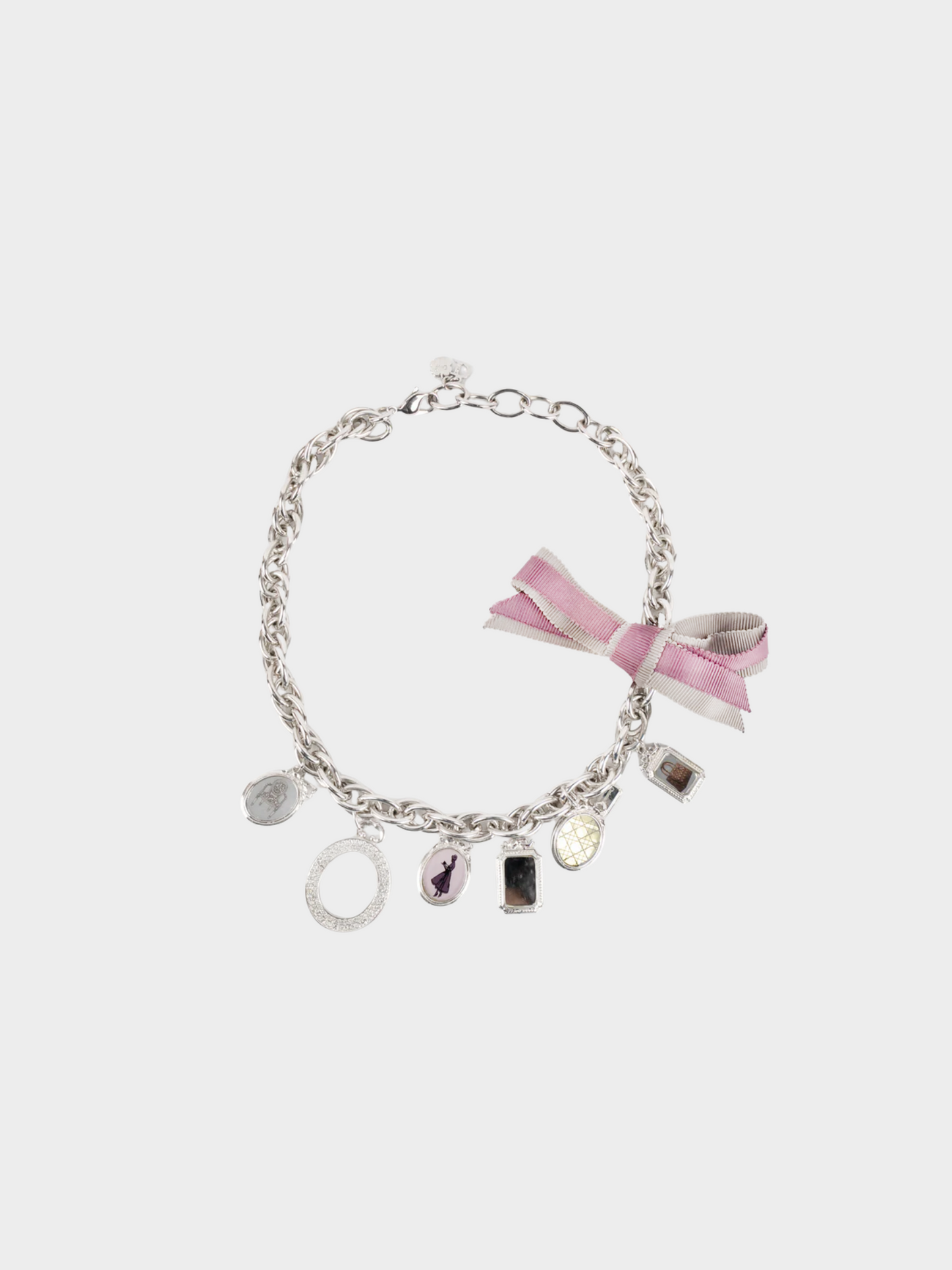 Christian Dior 2000s Multi Charm Bracelet and Necklace Set