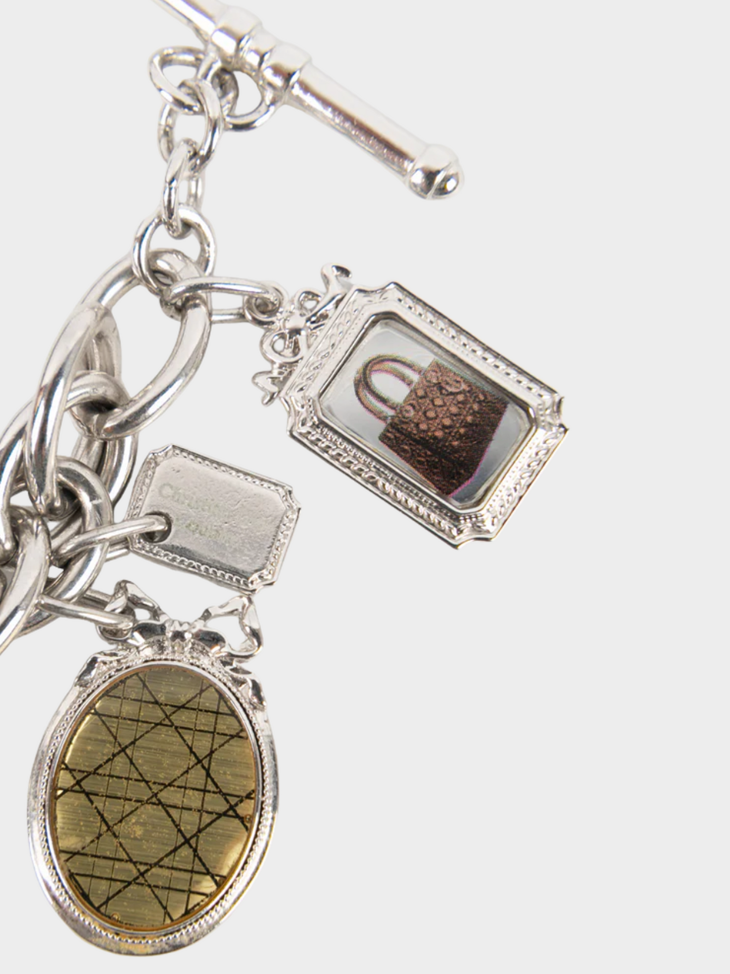 Christian Dior 2000s Multi Charm Bracelet and Necklace Set