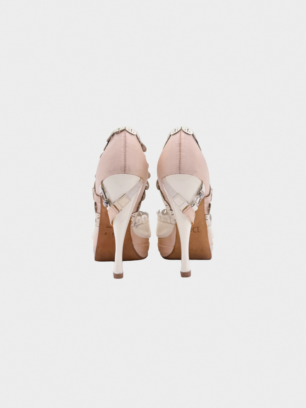 Christian Dior SS 2004 Pink Ribbon Pumps