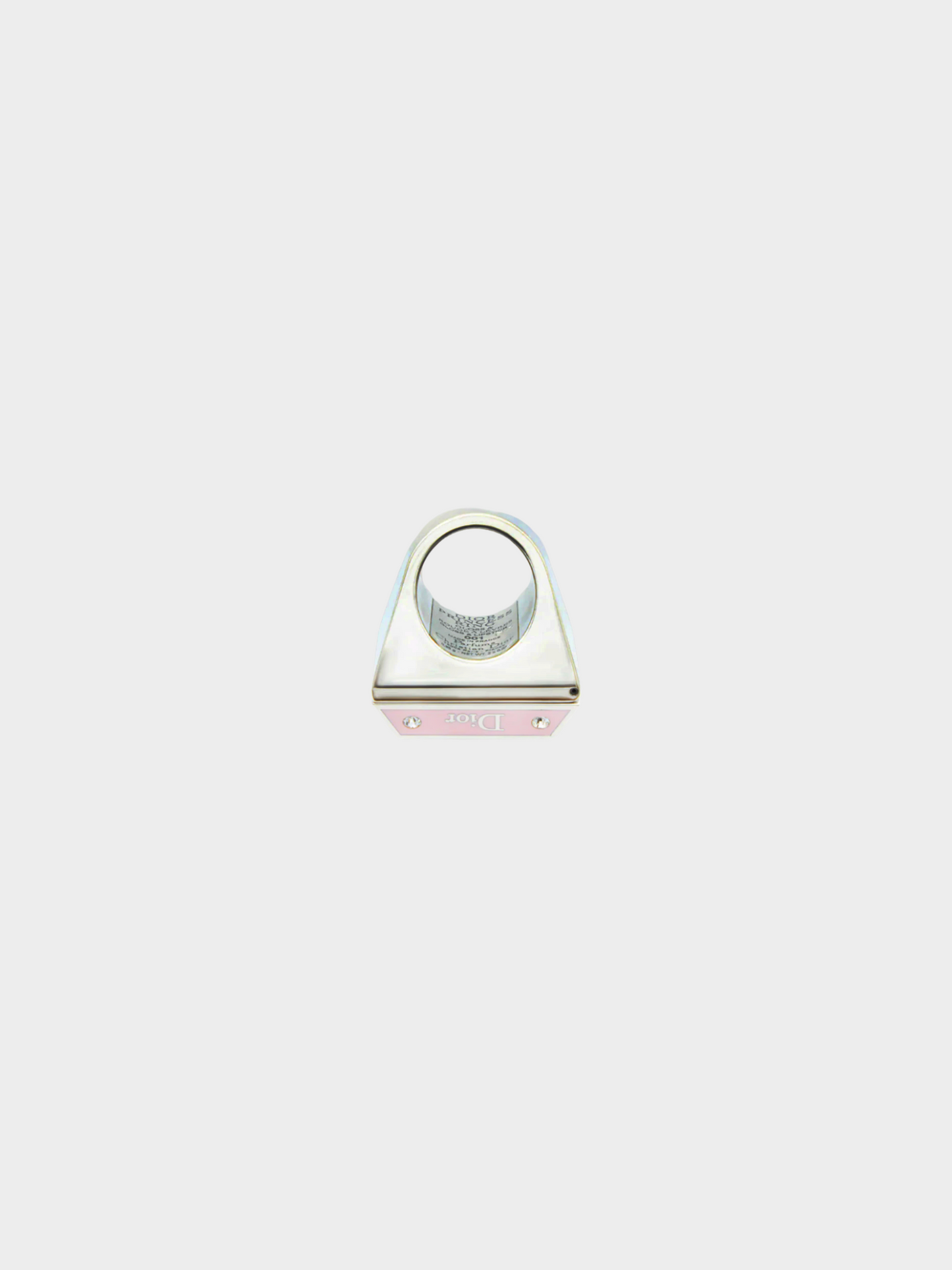Christian Dior by John Galliano FW 2002 Crush Silver Ring