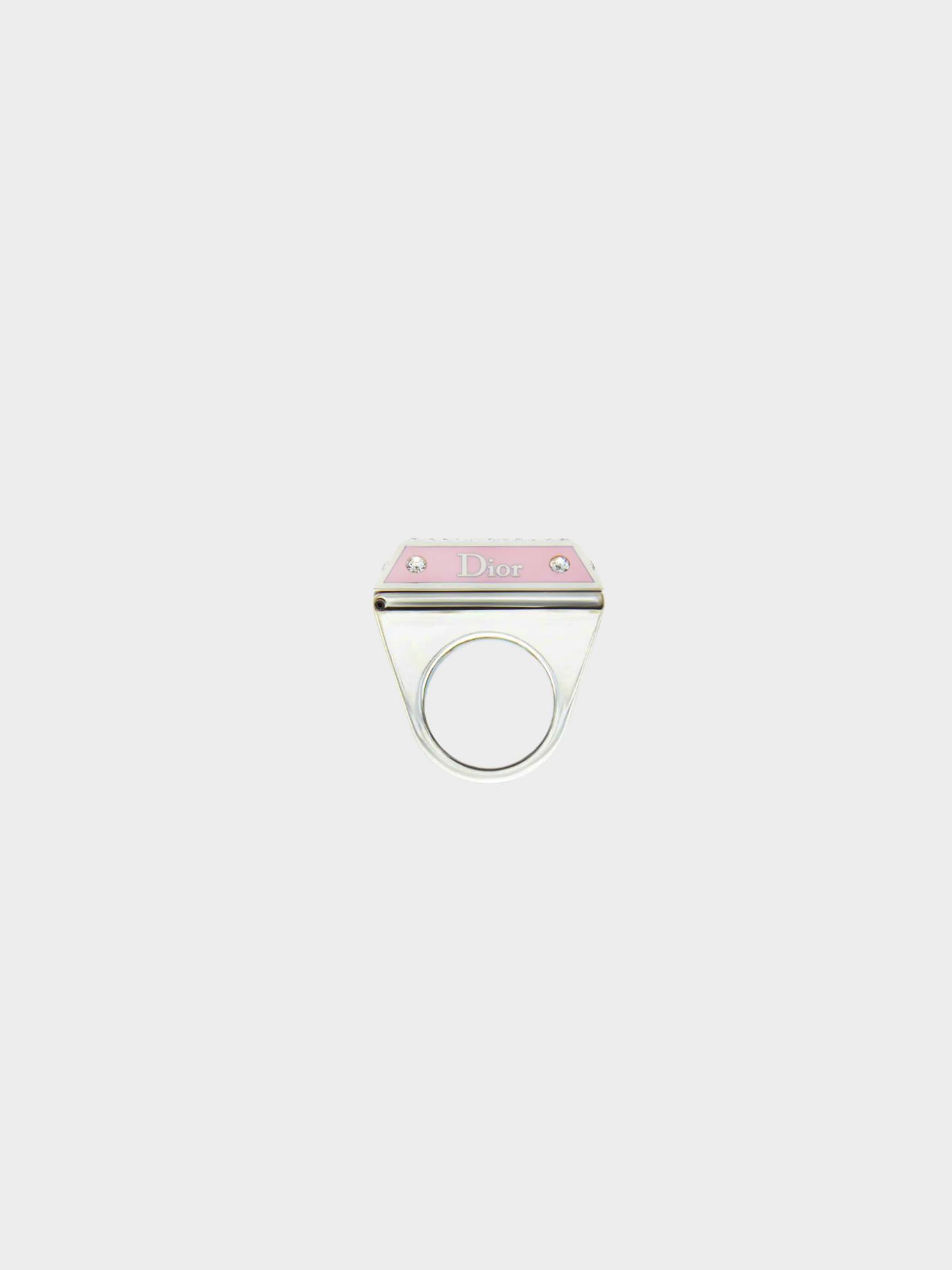 Christian Dior by John Galliano FW 2002 Crush Silver Ring
