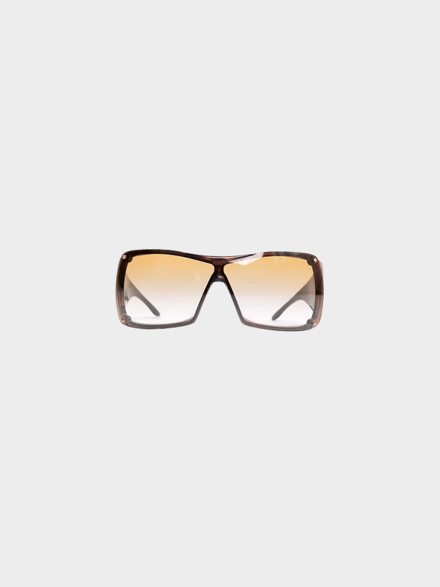 Christian Dior SS 2005 Brown Overshine Sunglasses