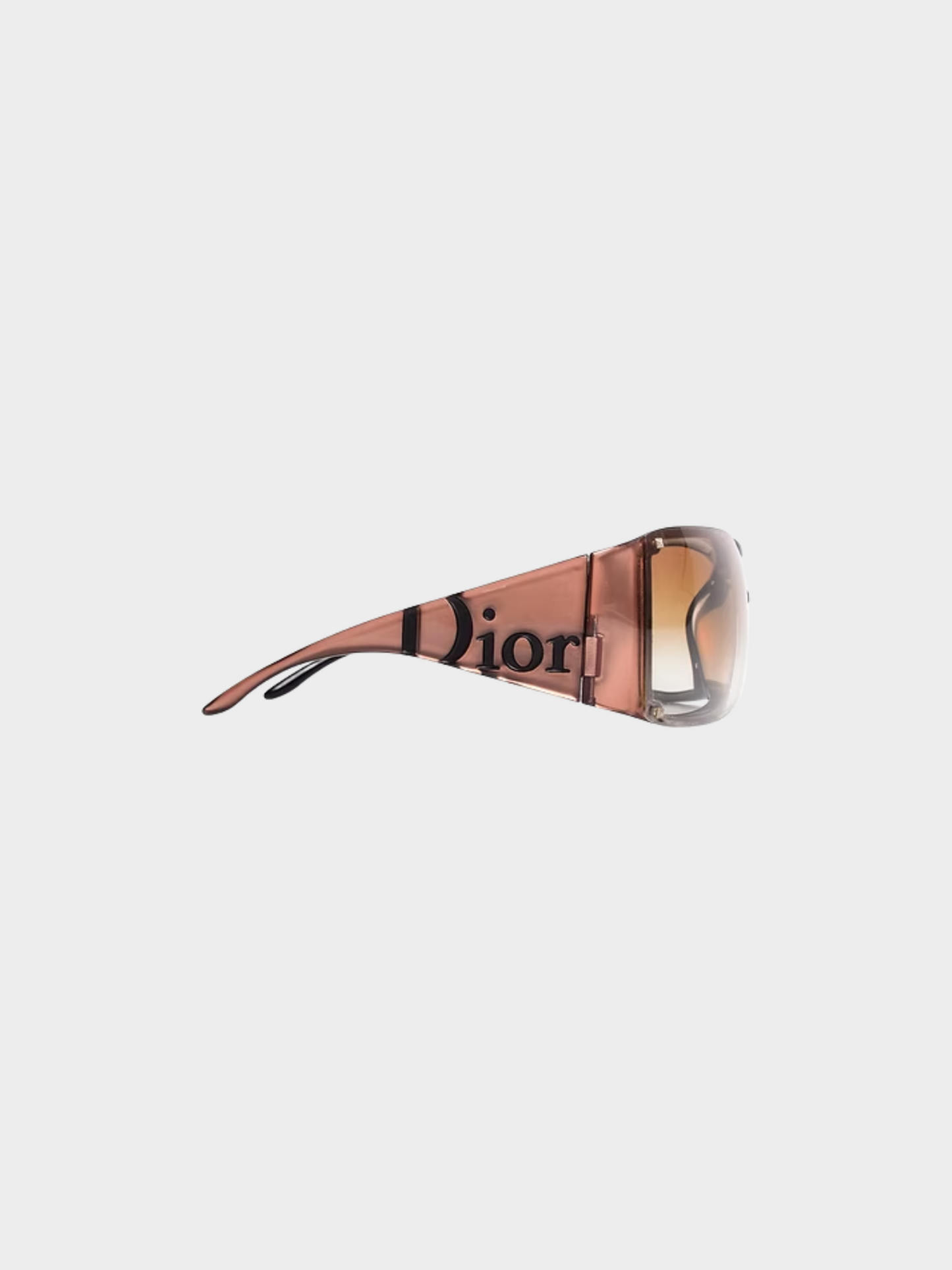Christian Dior SS 2005 Brown Overshine Sunglasses