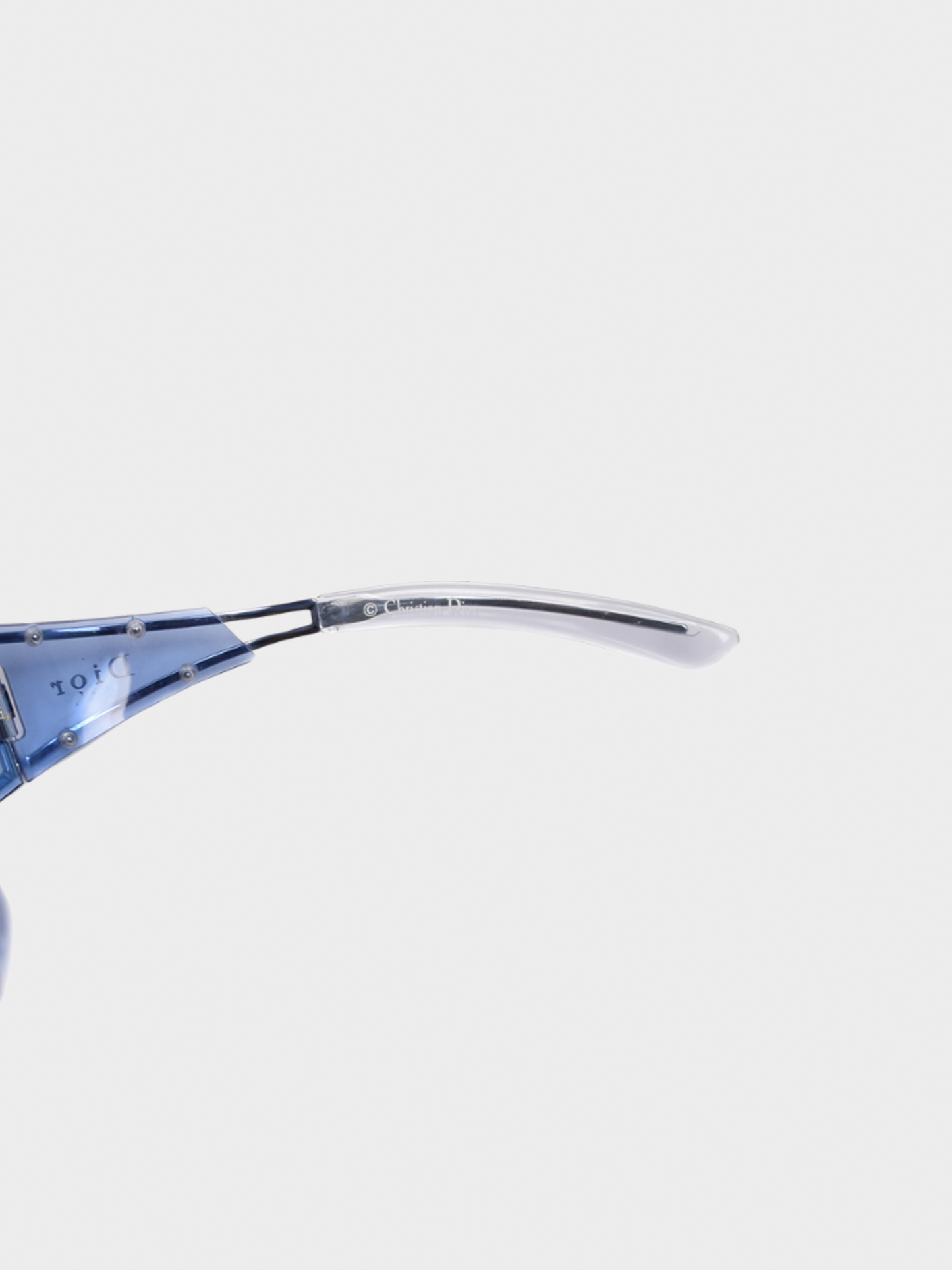 Christian Dior SS 2001 Blue Trailor Park Glasses
