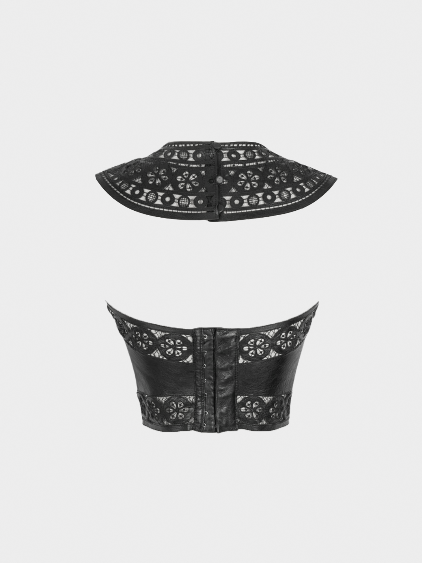 Christian Dior Resort 2020 Black Lace Dickey Top
