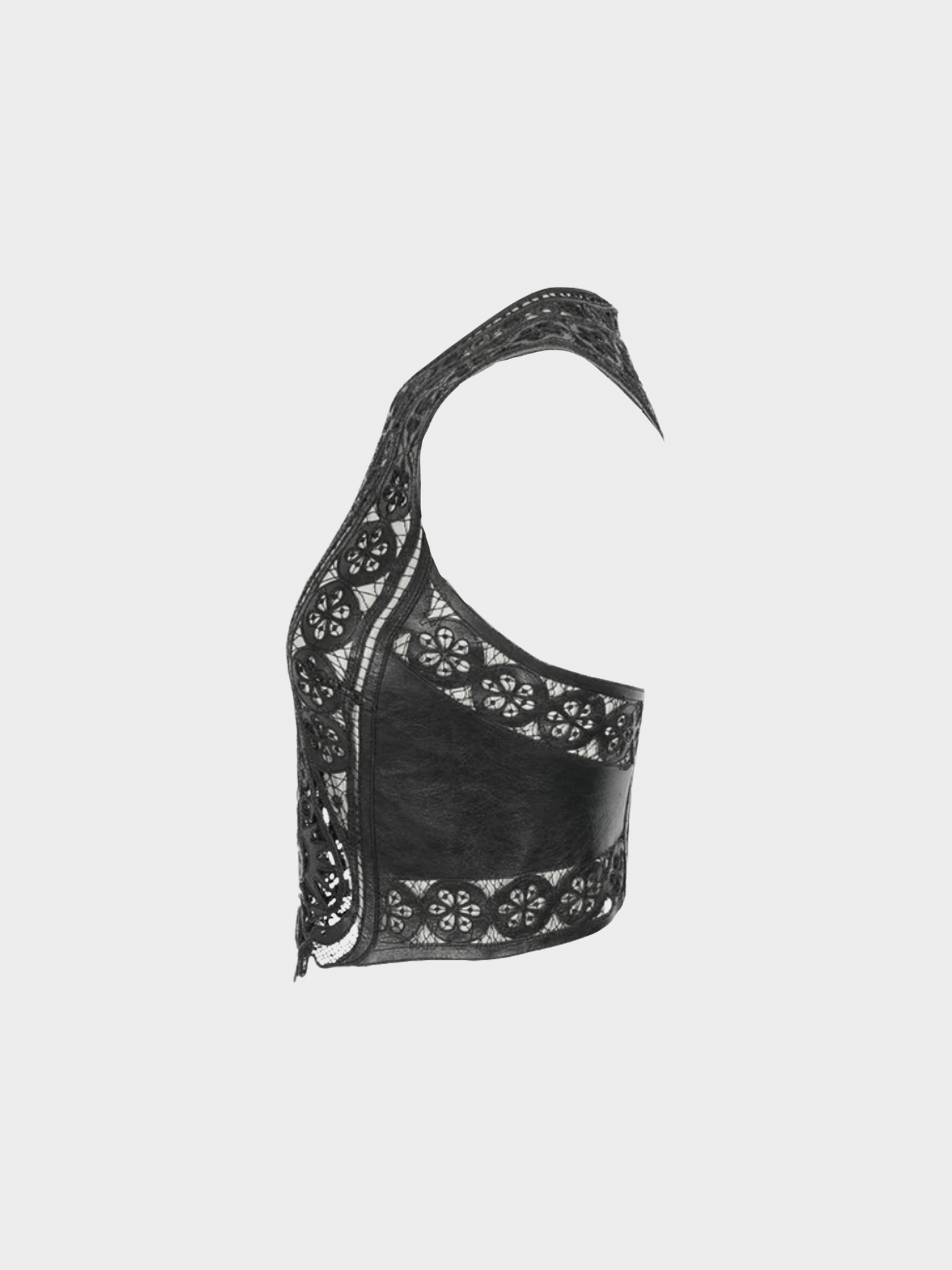 Christian Dior Resort 2020 Black Lace Dickey Top