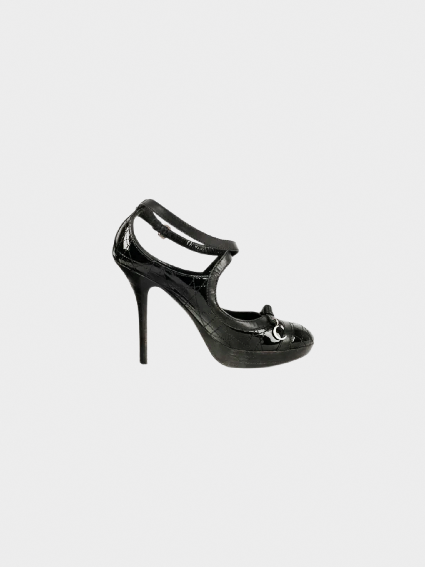 Christian Dior 2000s Black Patent Leather Heels