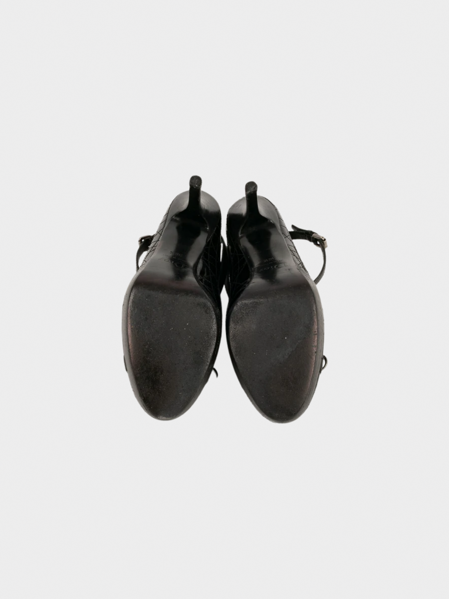 Christian Dior 2000s Black Patent Leather Heels