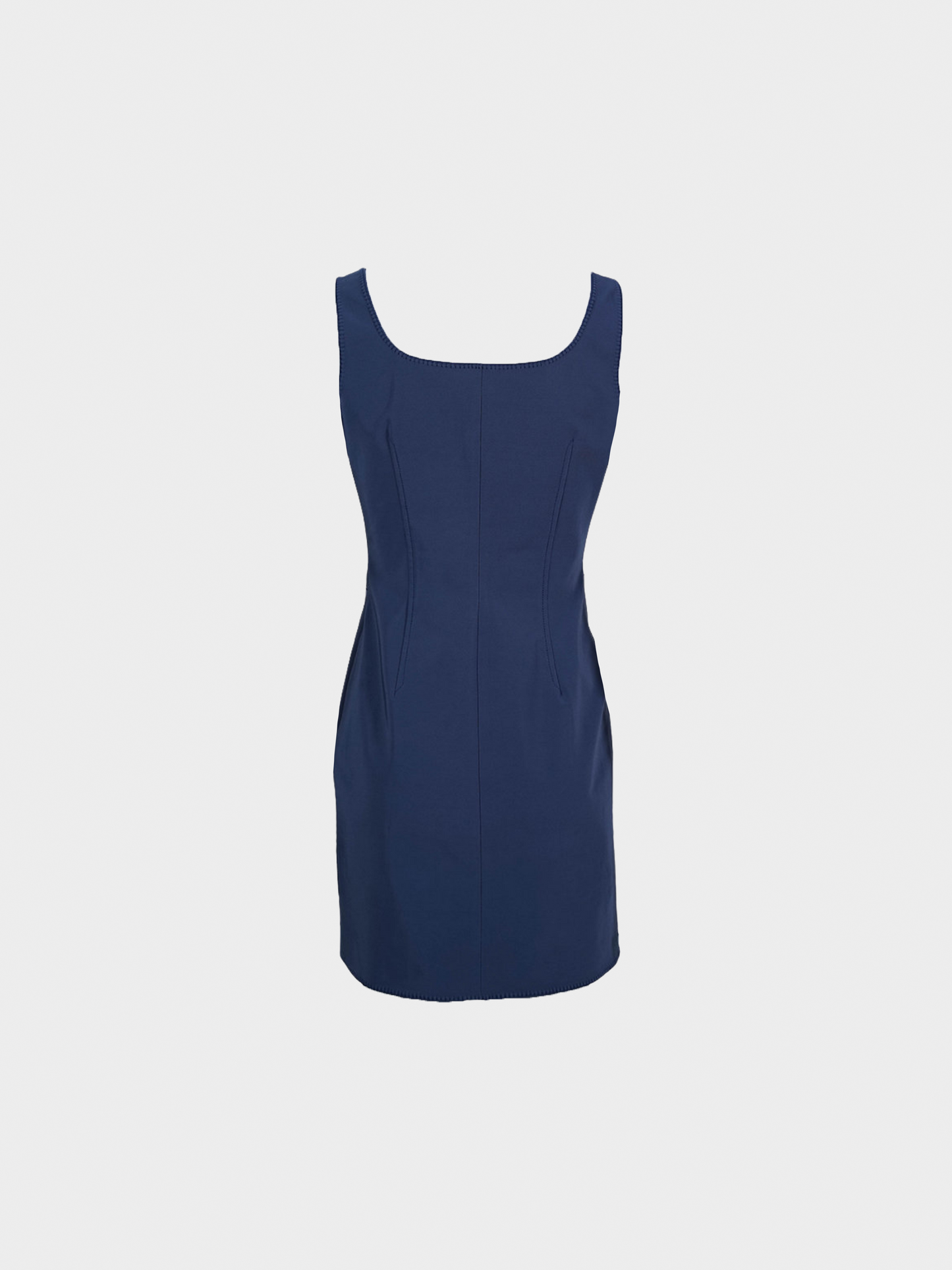 Prada FW 1997 Blue Polyester Mini Dress