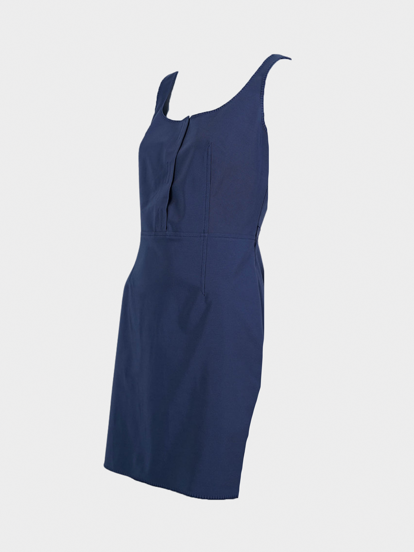 Prada FW 1997 Blue Polyester Mini Dress