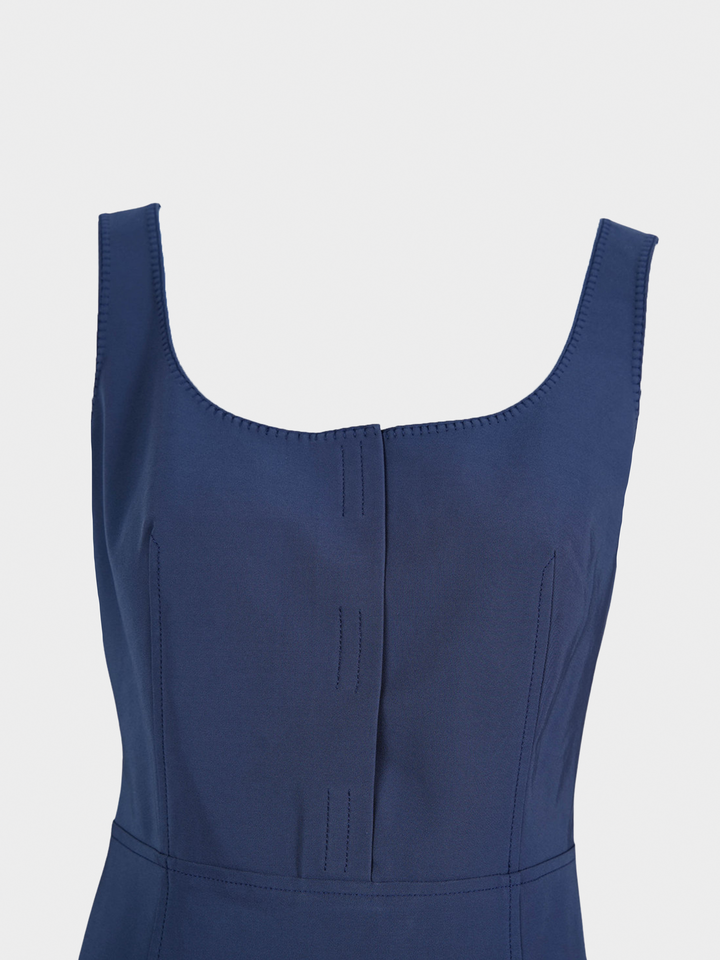 Prada FW 1997 Blue Polyester Mini Dress