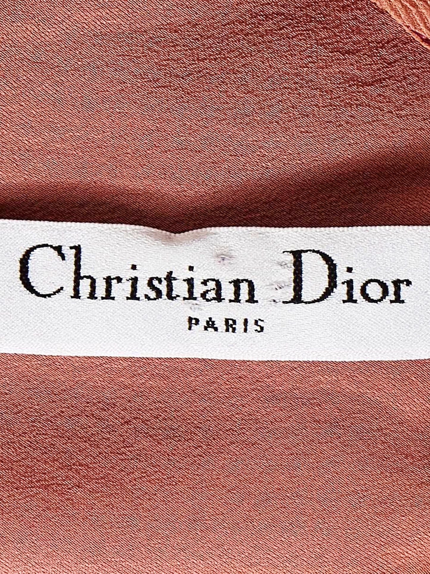 Christian Dior by John Galliano 1990s-2000s Archival Pink Chiffon Evening Dress