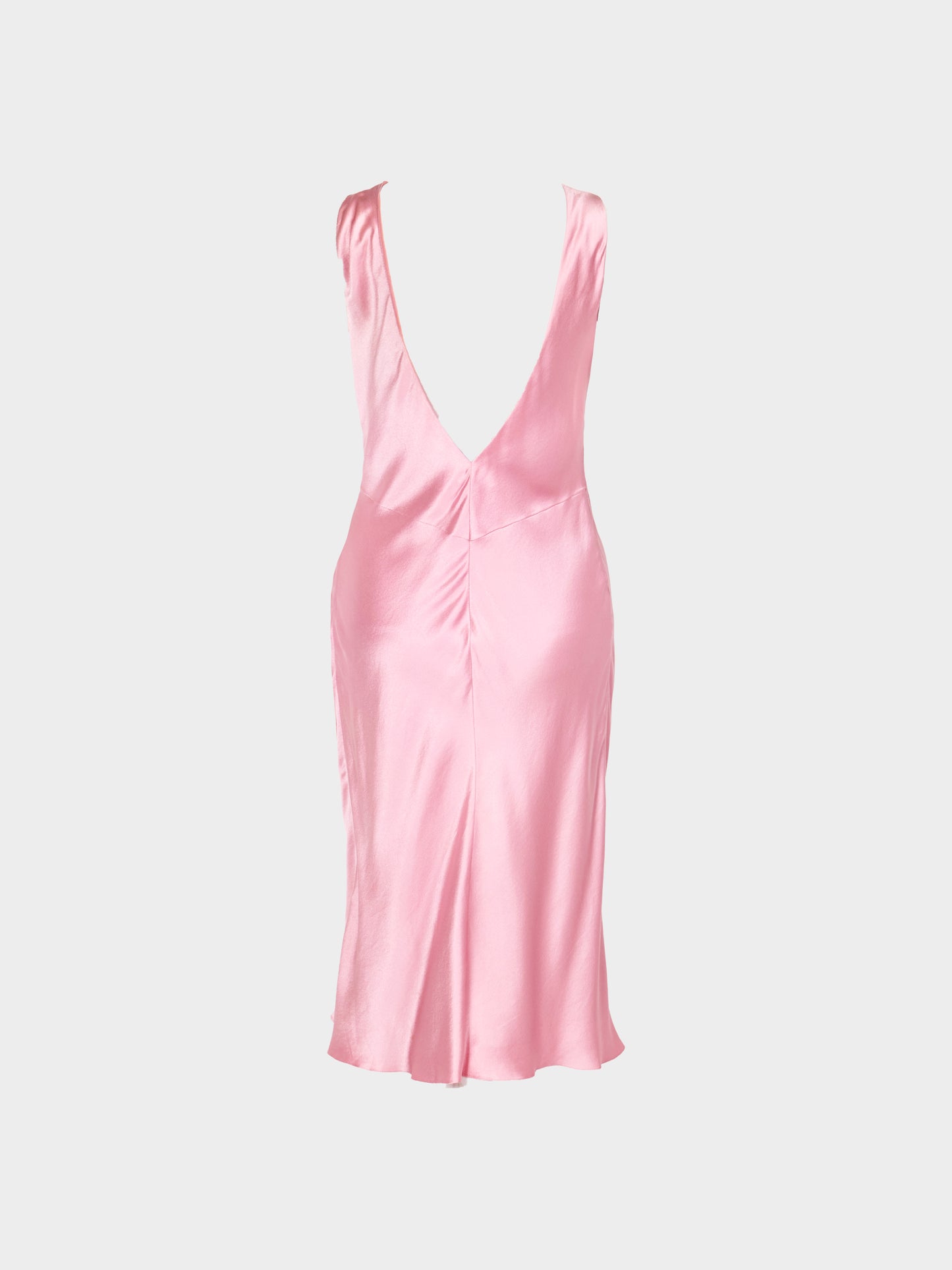 Christian Dior by John Galliano FW 2003 Pink Satin Cocktail Dress