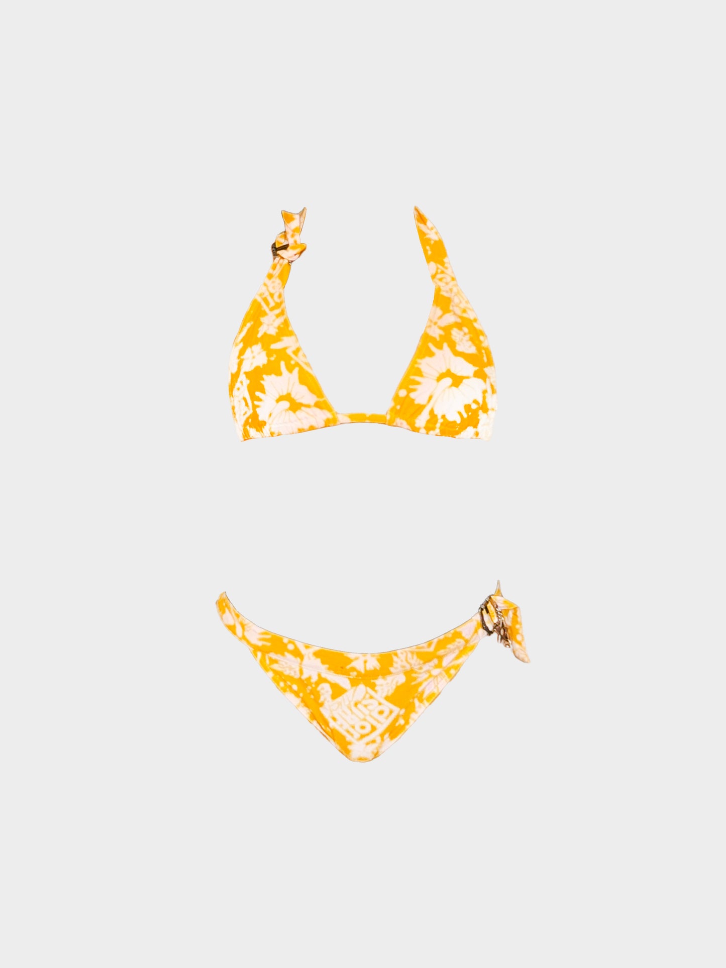 Christian Dior by John Galliano 2004 Yellow Surf Bikini