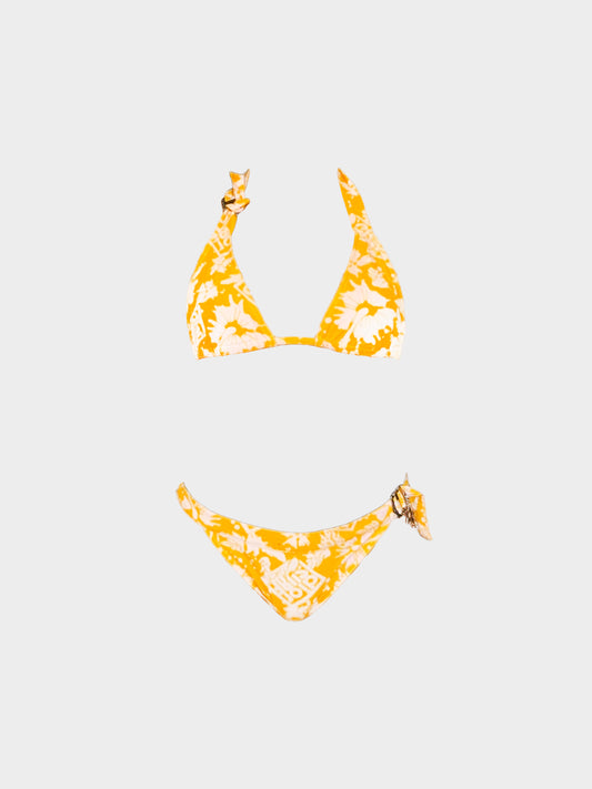 Christian Dior by John Galliano 2004 Yellow Surf Bikini