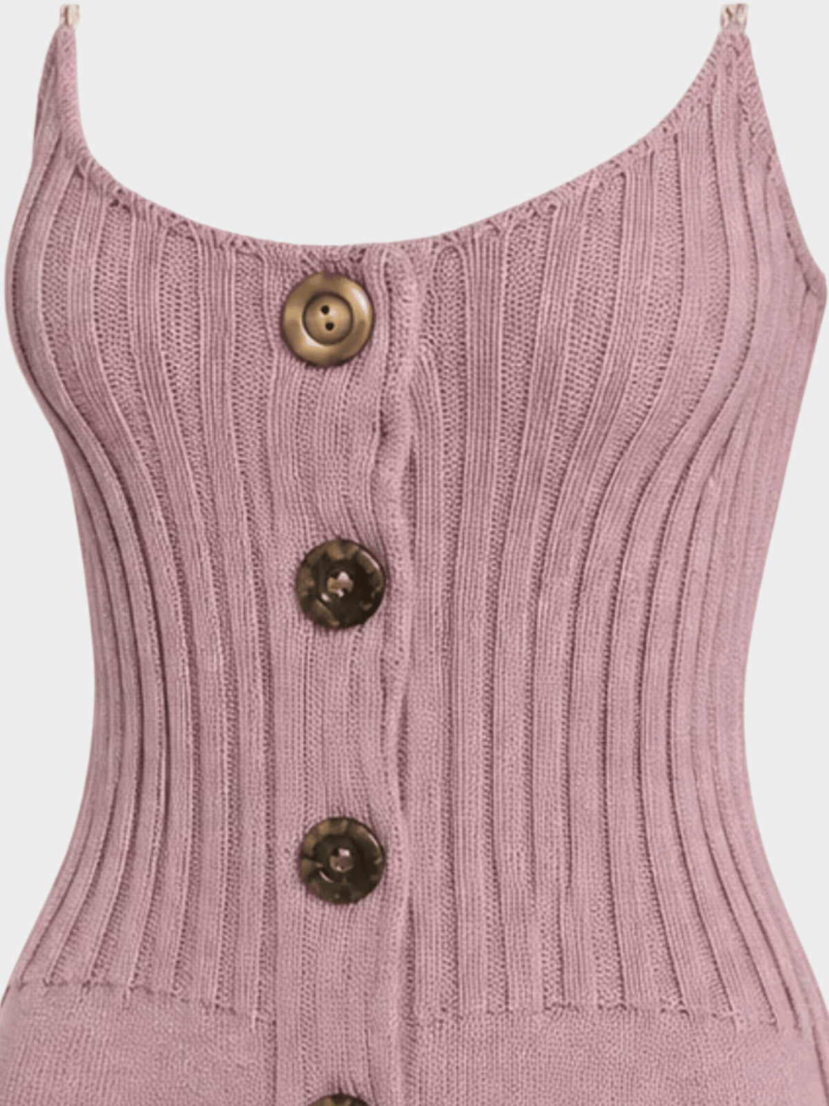 Christian Dior FW 1999 Pink Knitted Button Maxi Dress