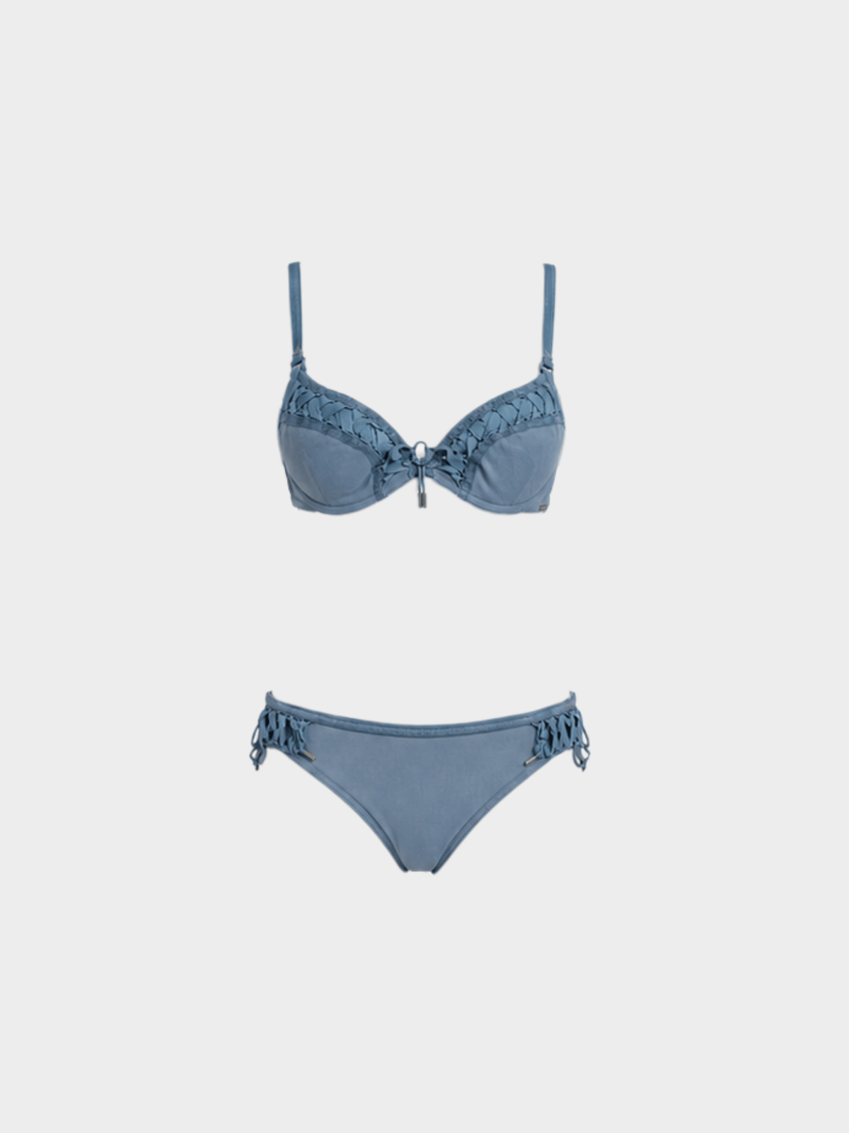 Christian Dior FW 2002 Blue Denim Bikini Set