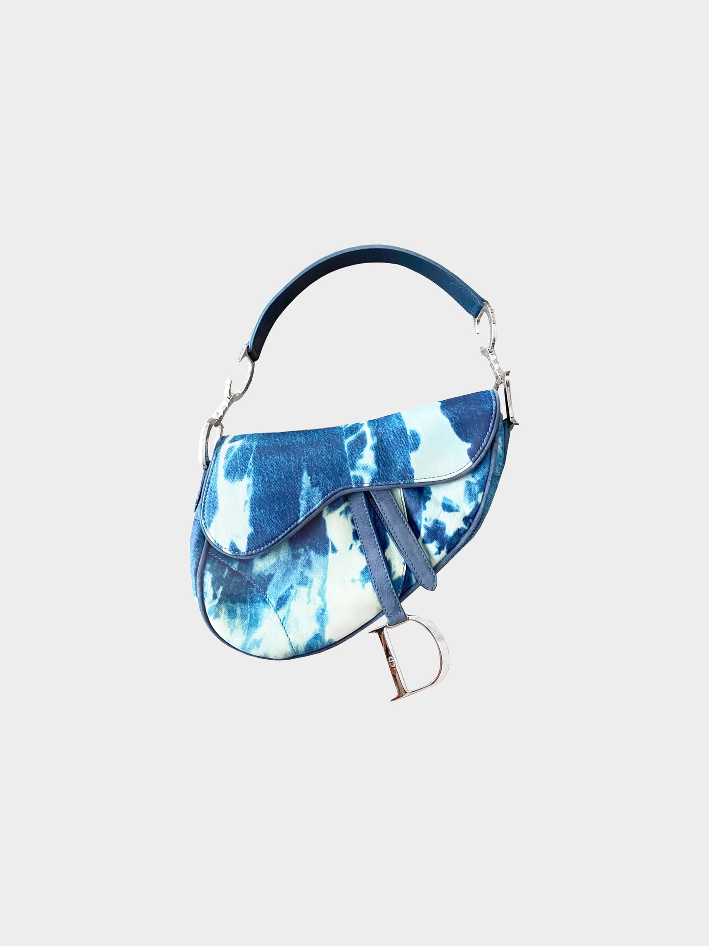 Christian Dior 2000 Tiedye Saddle Bag