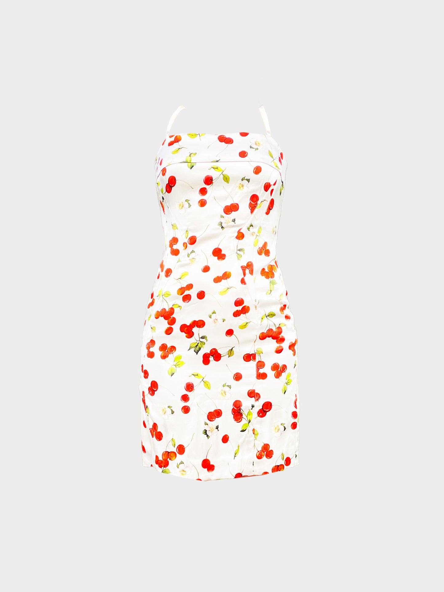 Dolce and Gabbana D&G 2000s Cherry Print Dress