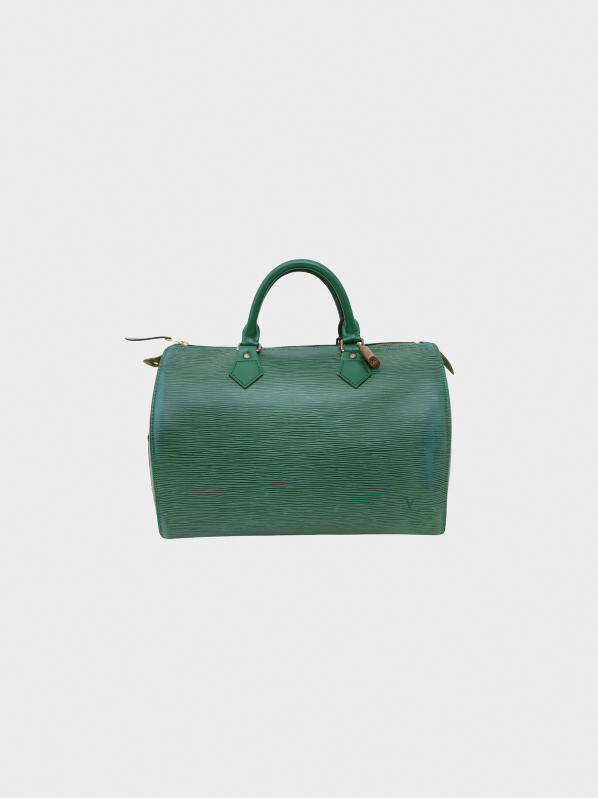Louis Vuitton 1995 Green Speedy 30 Epi Leather Boston Bag