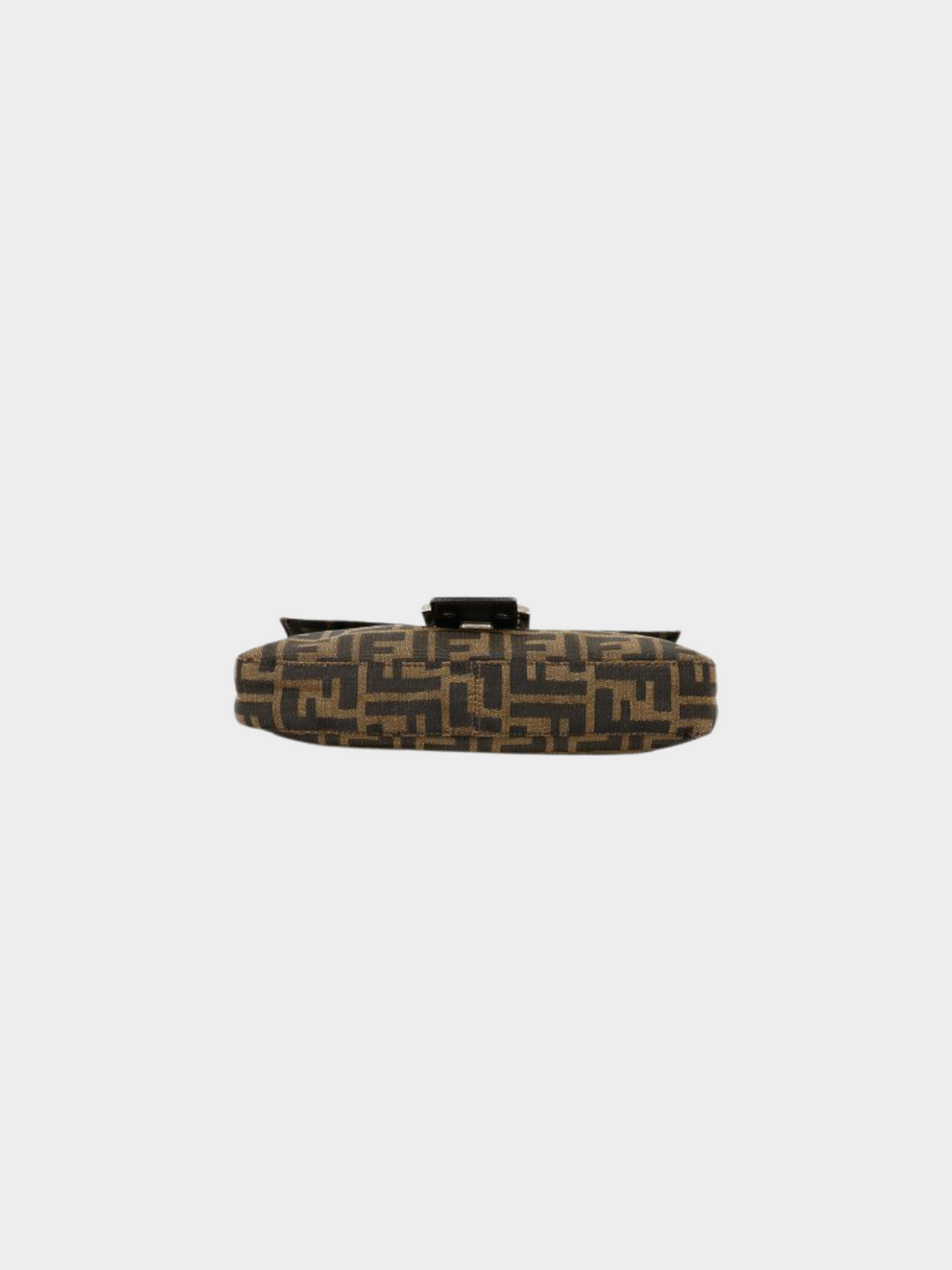 Fendi 2000s Brown Zucca Mama Baguette Bag