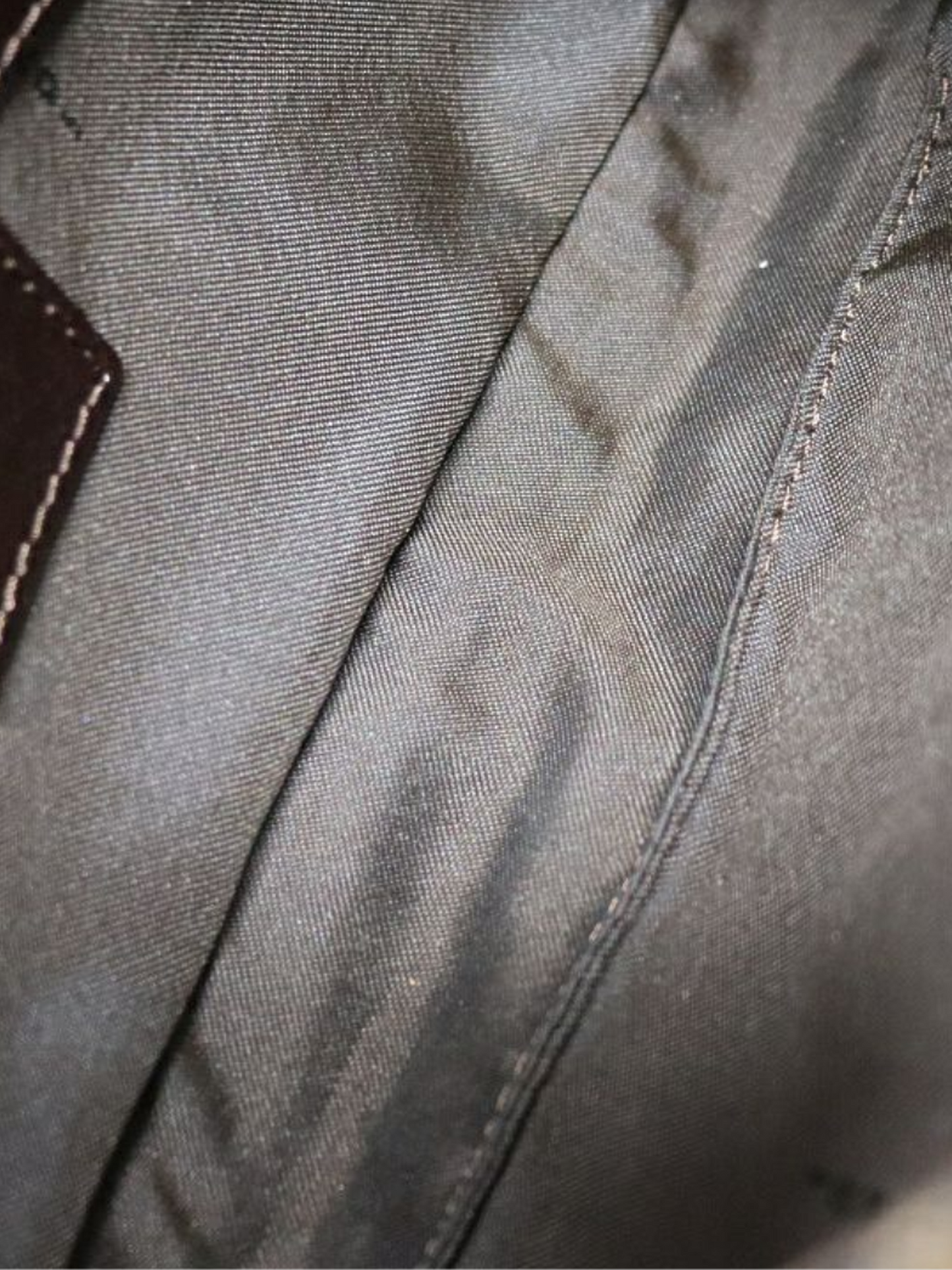 Fendi 2000s Brown Zucca Mama Baguette Bag