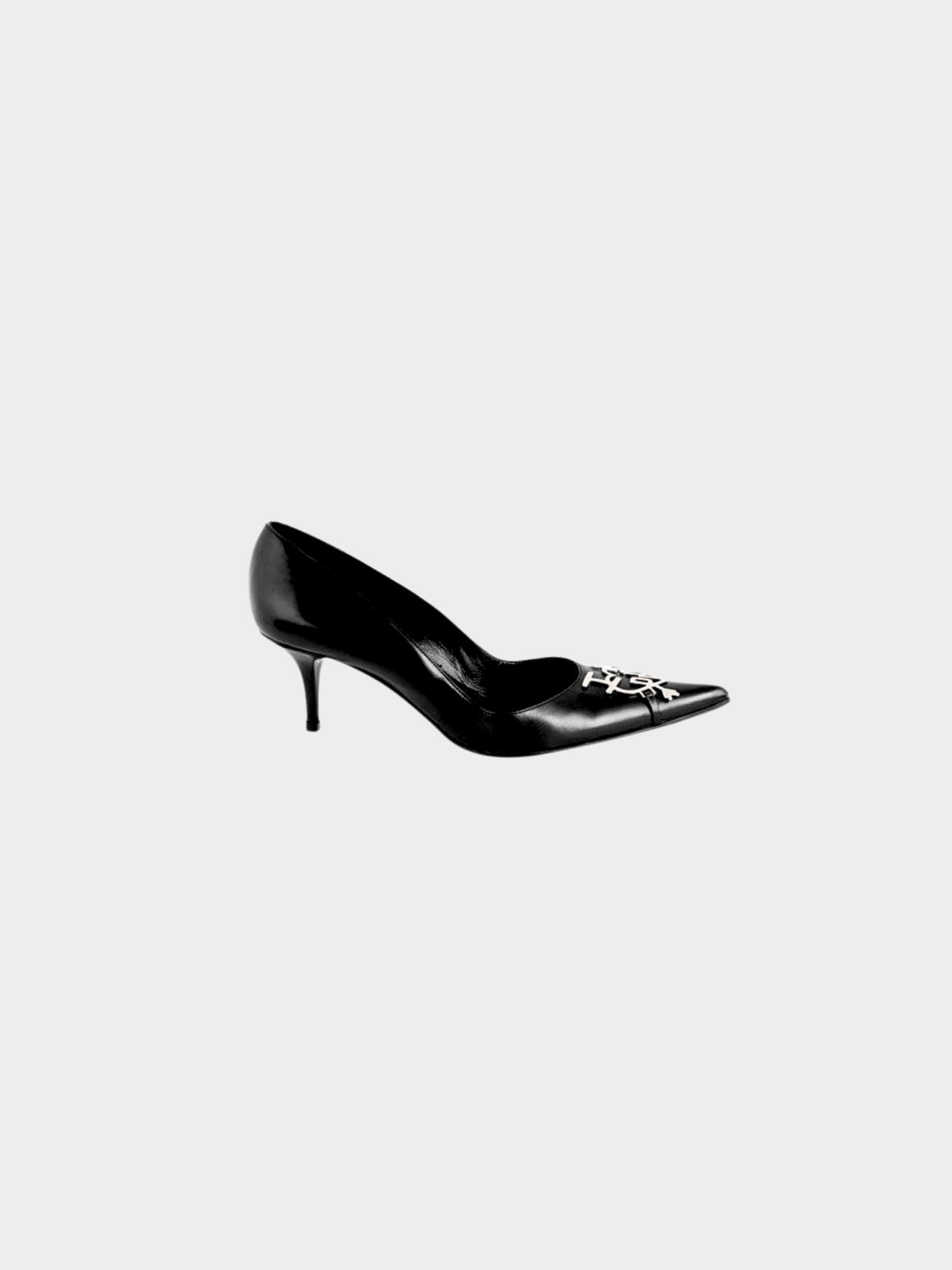 Christian Dior 2004 “I love Dior” Black Leather Heels
