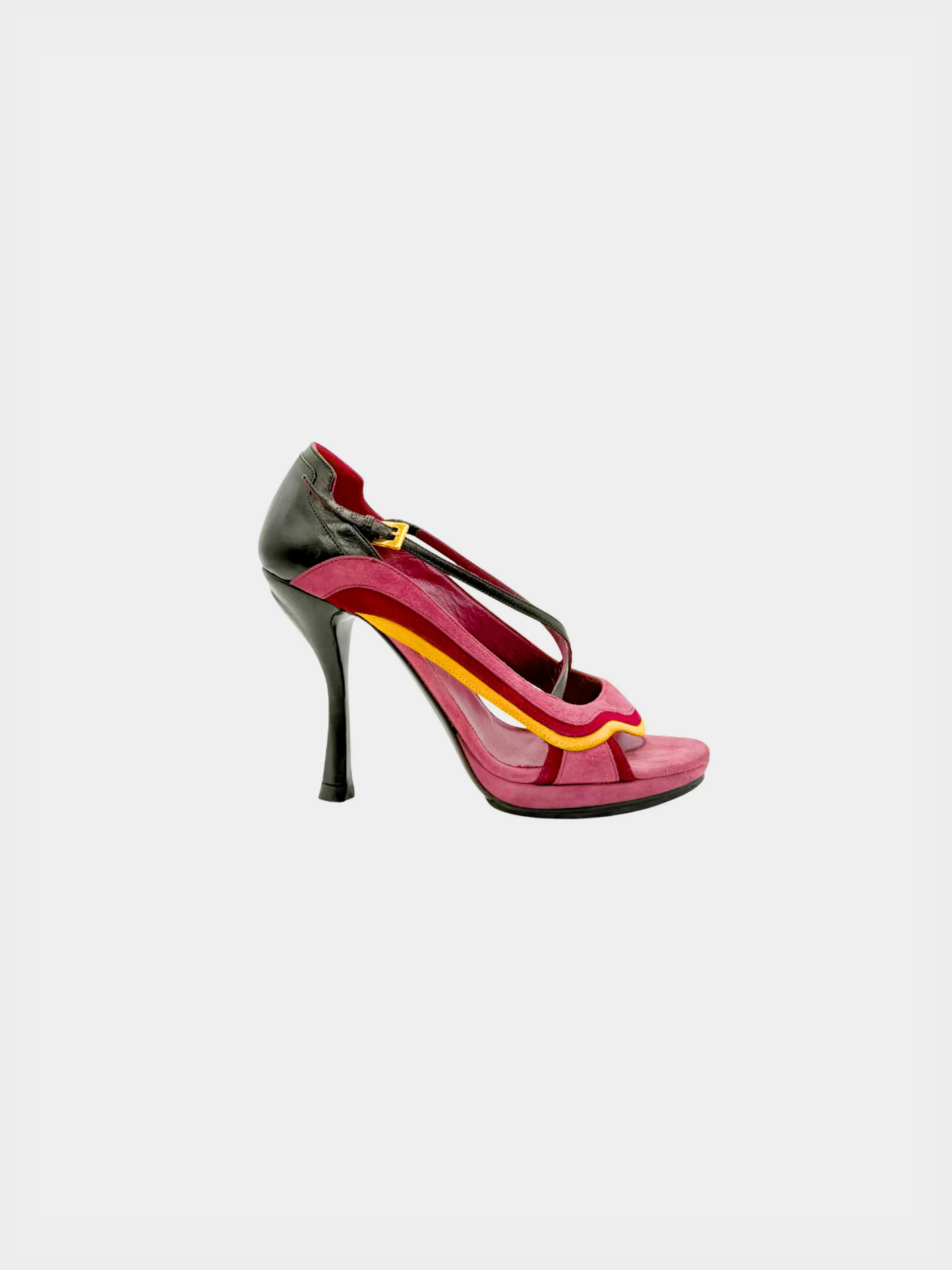 Prada SS 2008 Purple Wavy Pumps