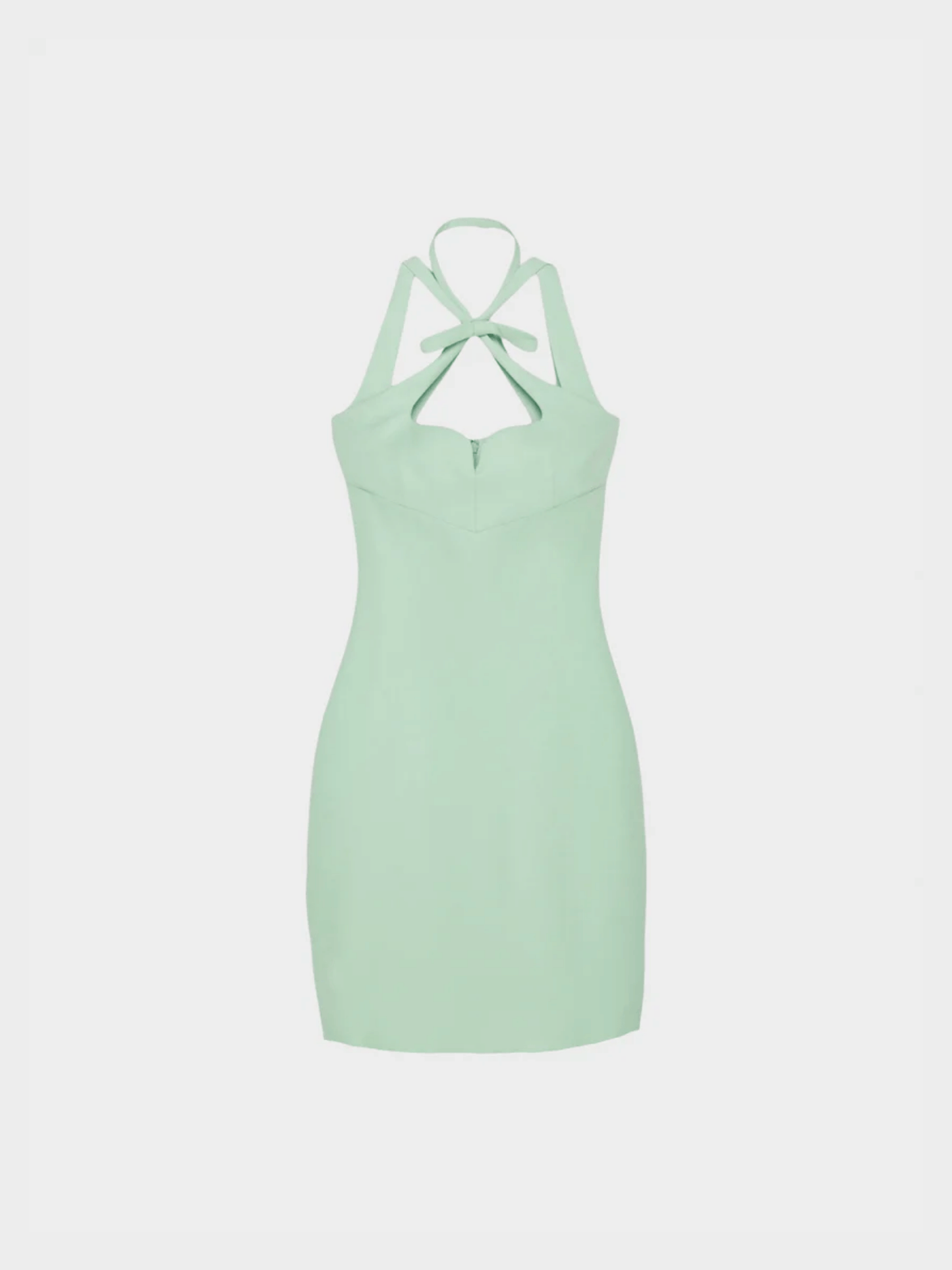 Gucci 2020 Mint Green Sweetheart Short Dress