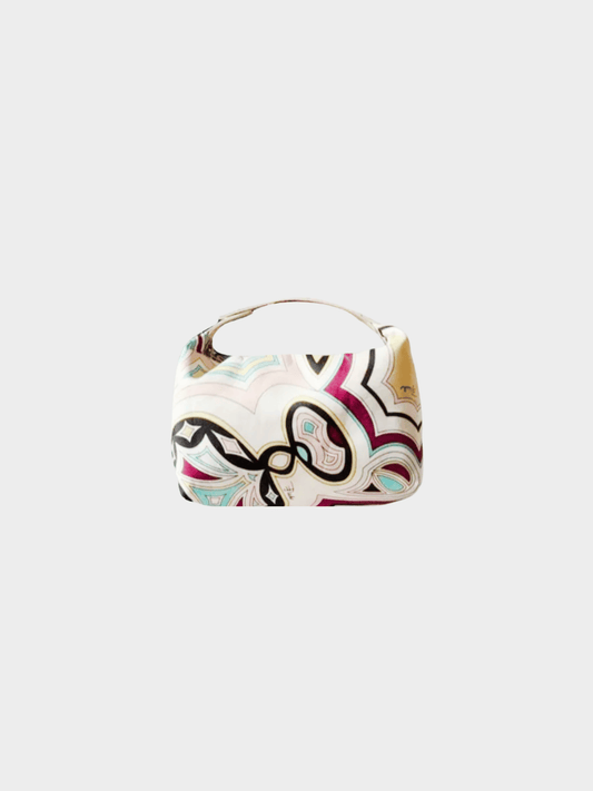 Emilio Pucci 2000s Printed Nylon Mini Bag