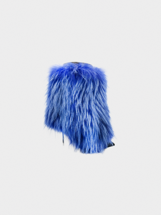 Giuseppe Zanotti 2020s Blue Fur Boots