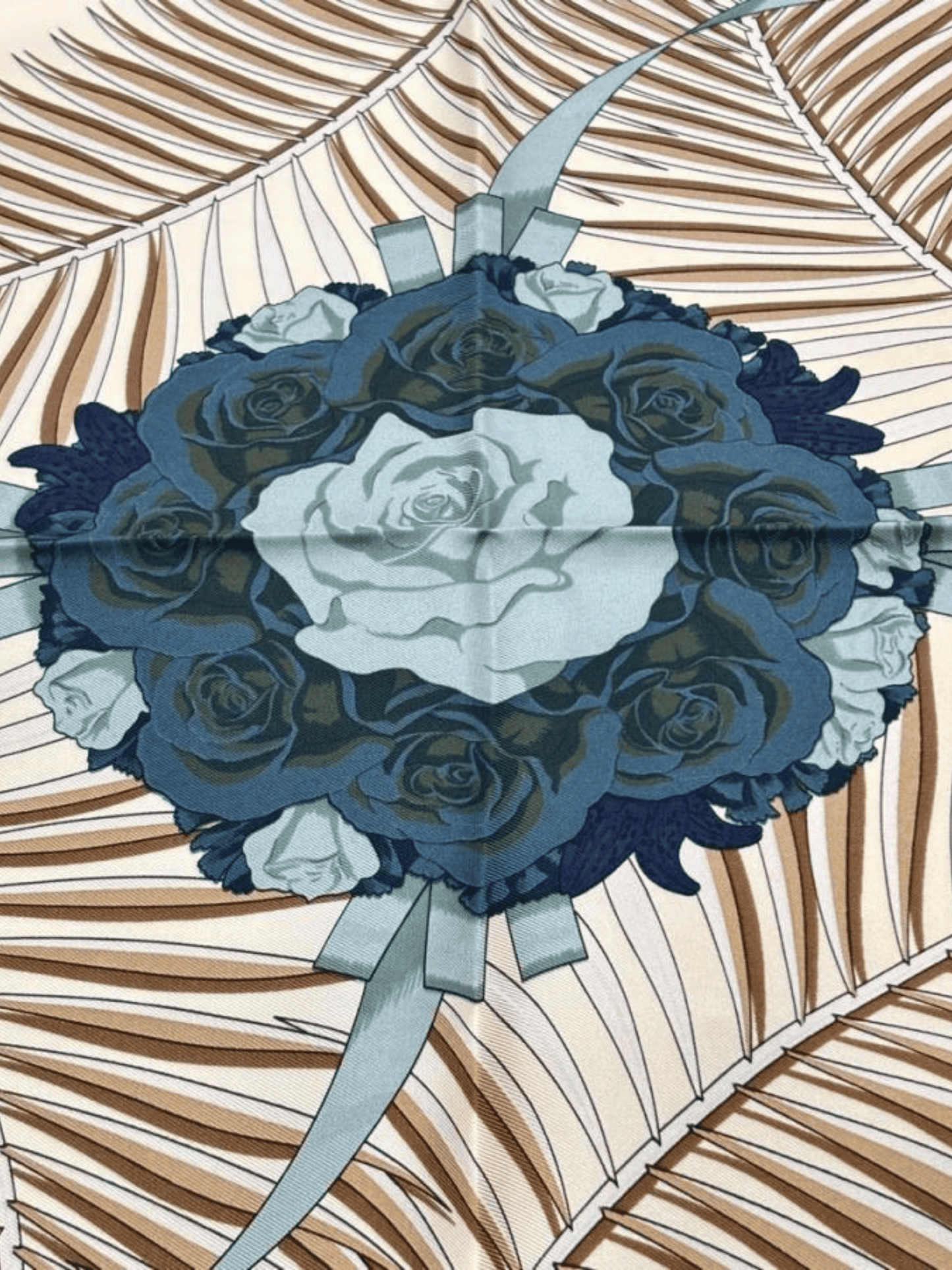 Hermes 2000s Fleurs De L'Opera Scarf