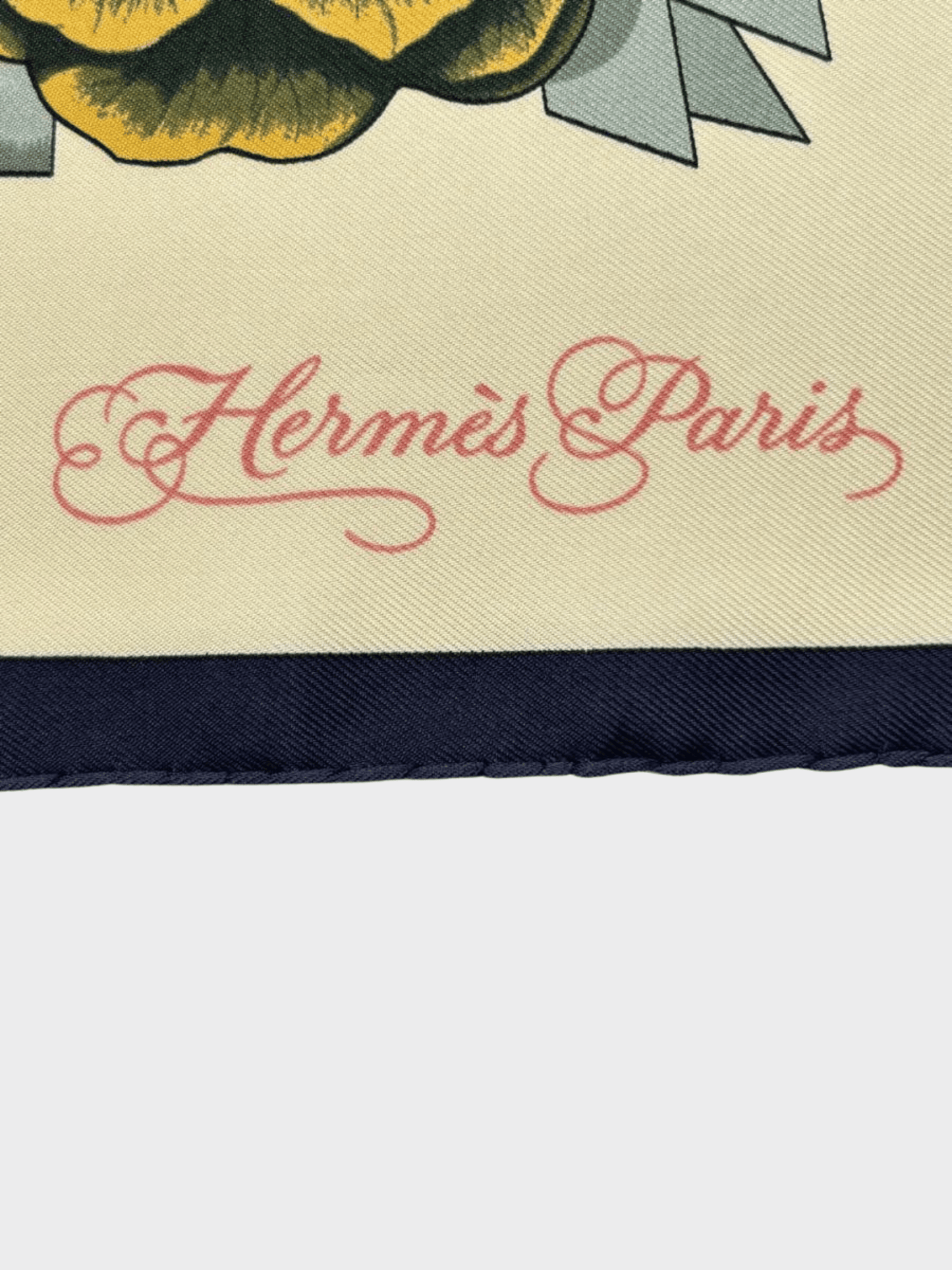 Hermes 2000s Fleurs De L'Opera Scarf