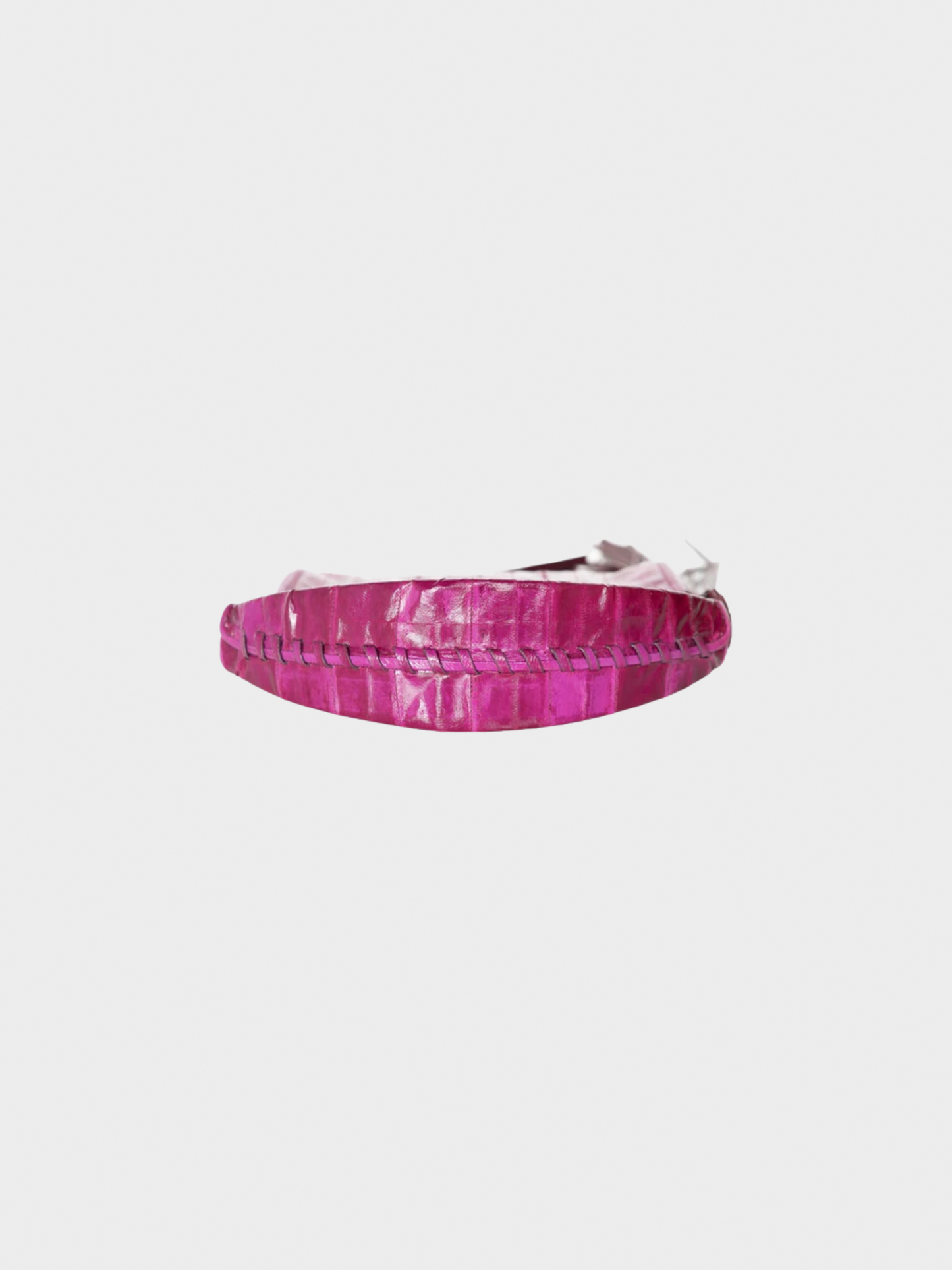 Givenchy Fall 2009 Magenta Eel Skin Leather Fringe Shoulder Bag