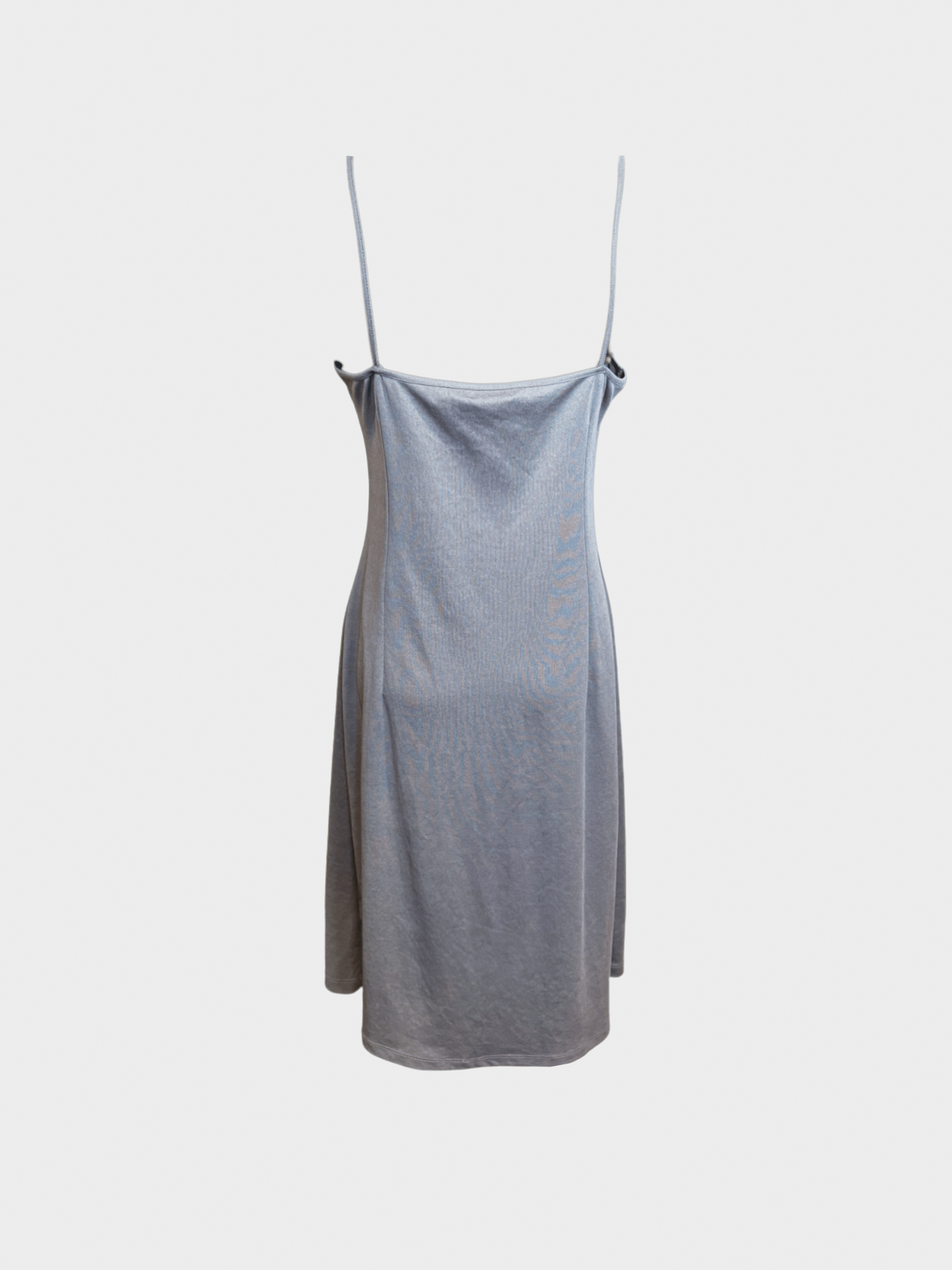 John Galliano 2000s Grey Slip Cami Dress
