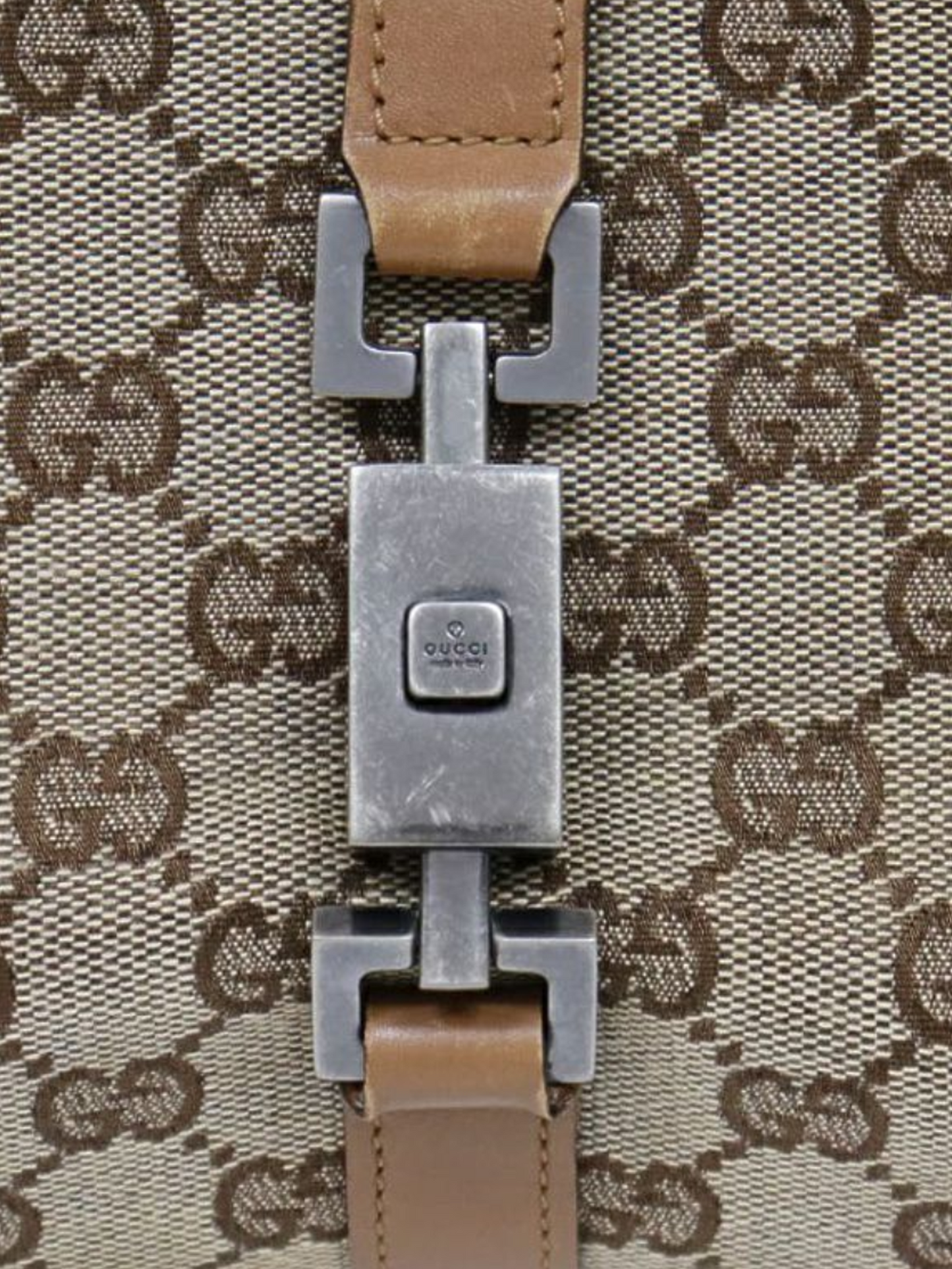 Gucci 2000s GG Canvas Jackie Handbag