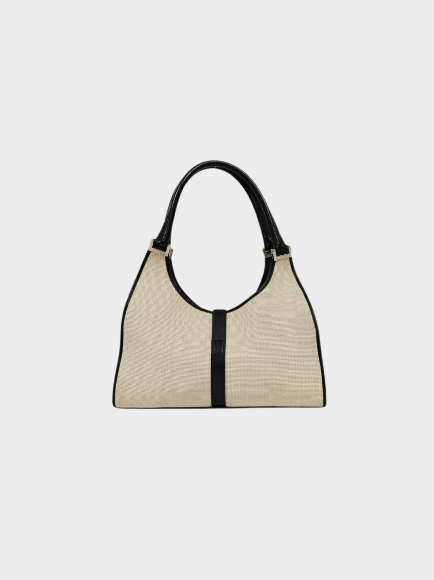 Gucci 2000s Beige Jackie Canvas Handbag