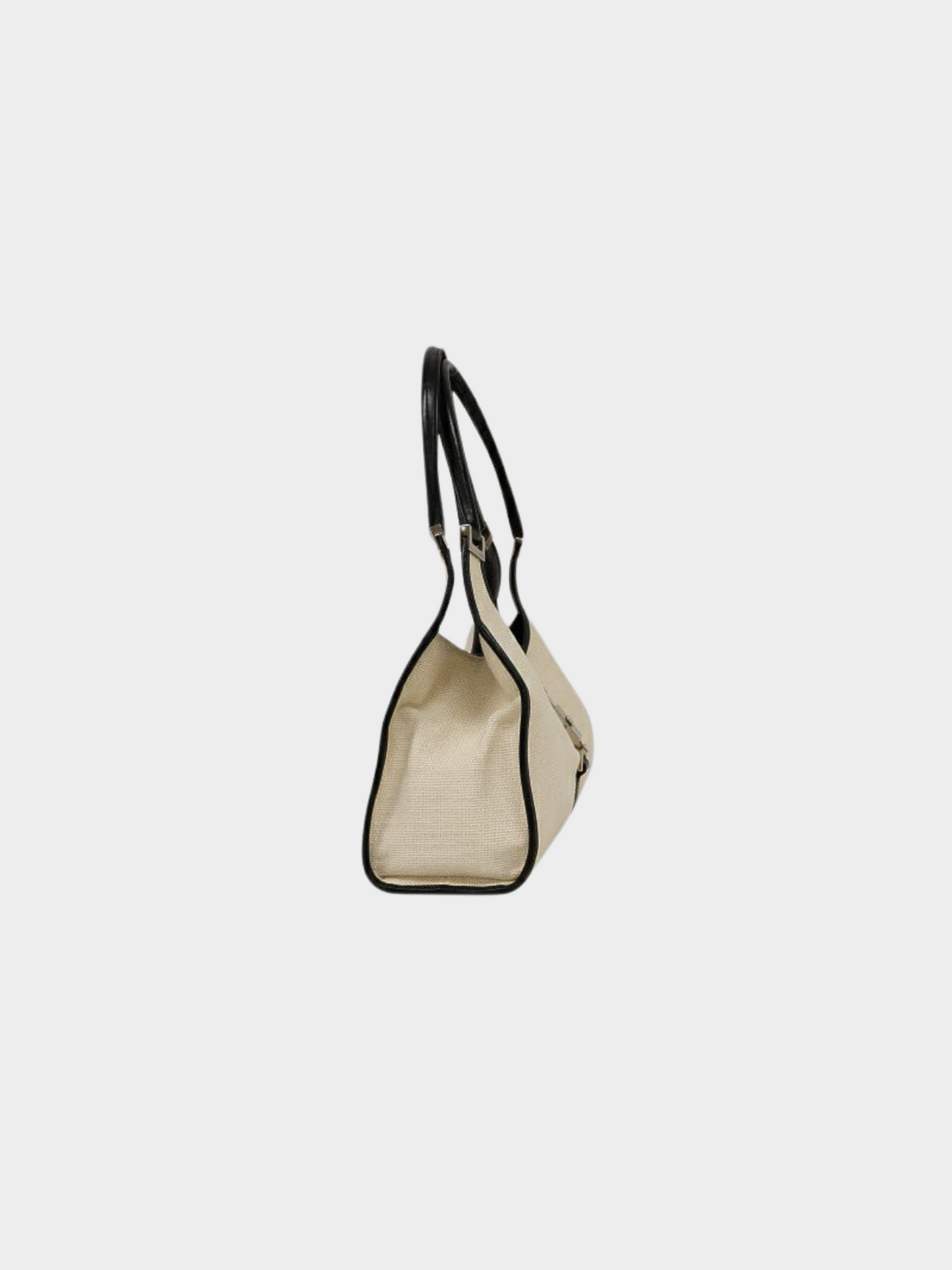 Gucci 2000s Beige Jackie Canvas Handbag