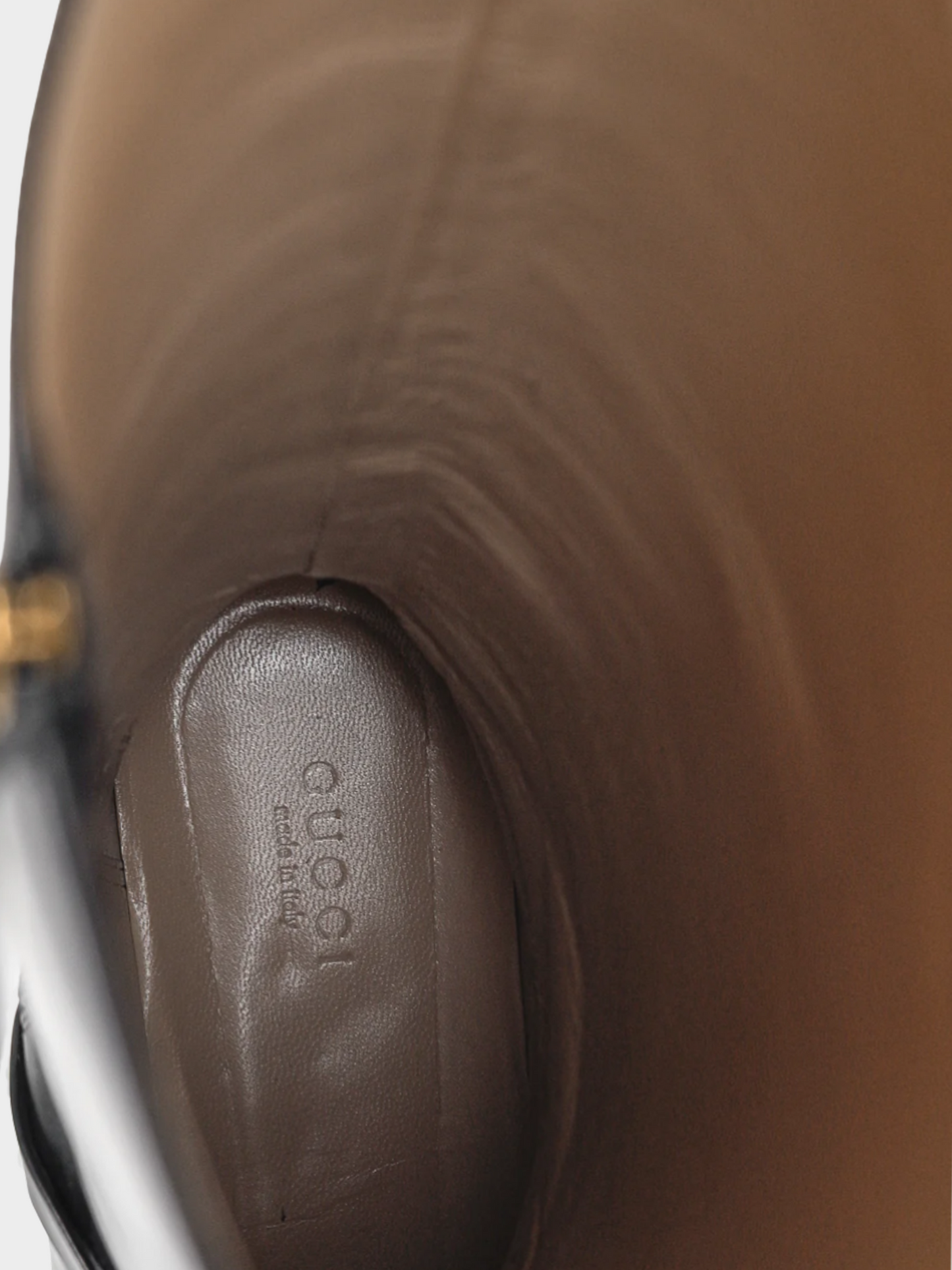 Gucci 2020s Rosie Black Elite Calf Leather Riding Boots