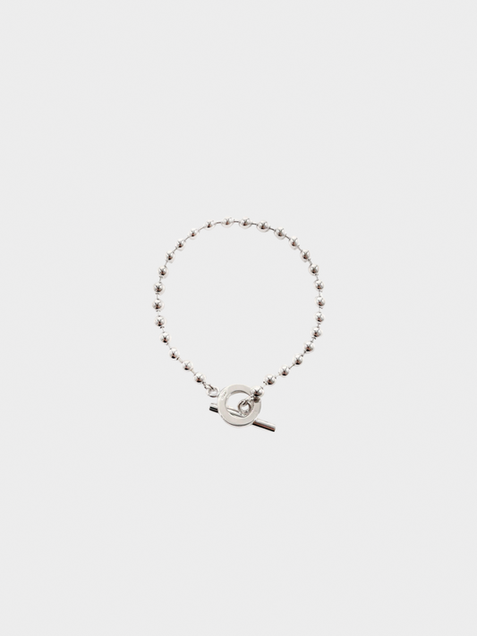 Gucci 2000s Silver Ball Chain Bracelet