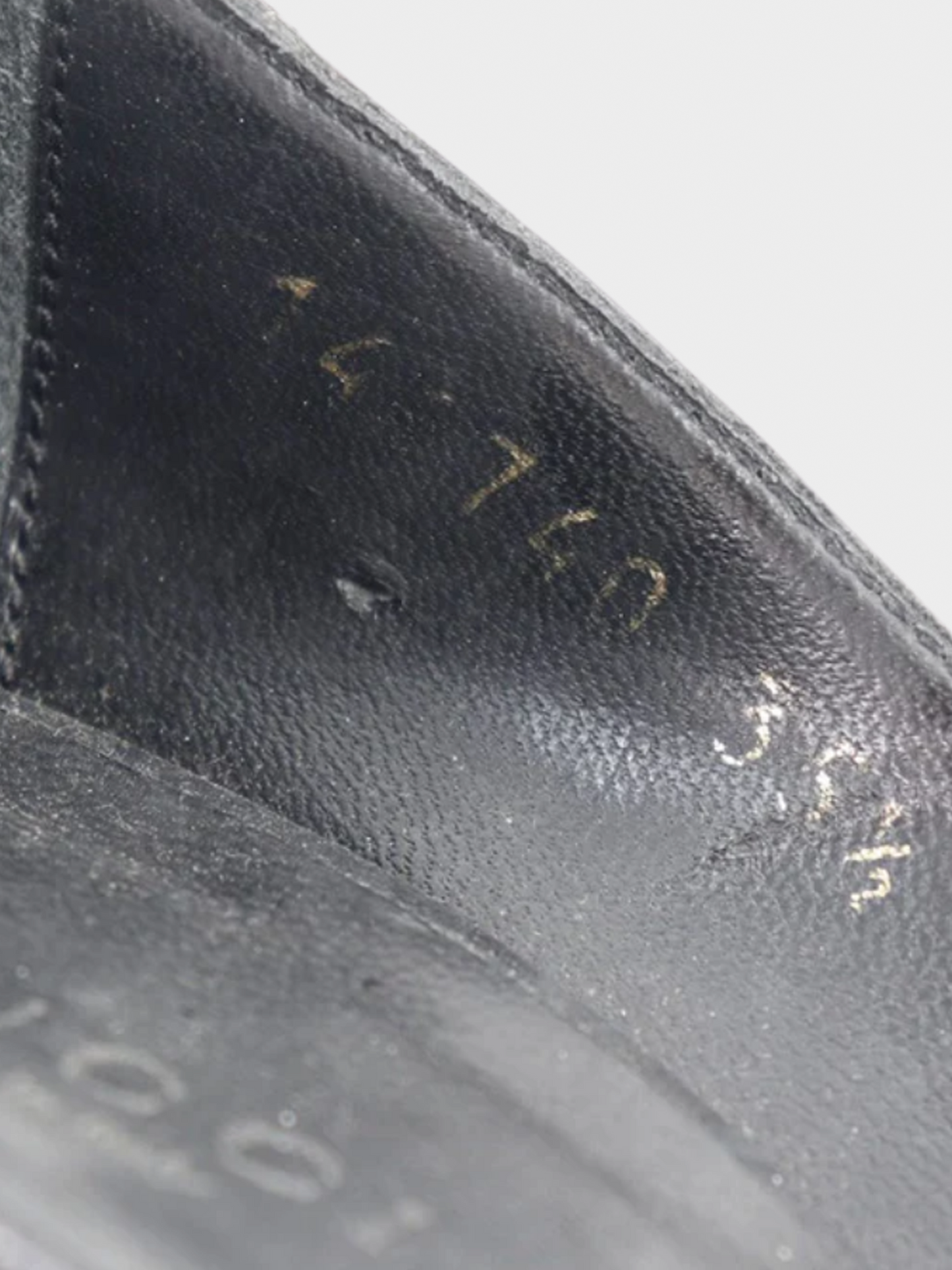 Gucci 2000s Black Leather Open Side Pumps