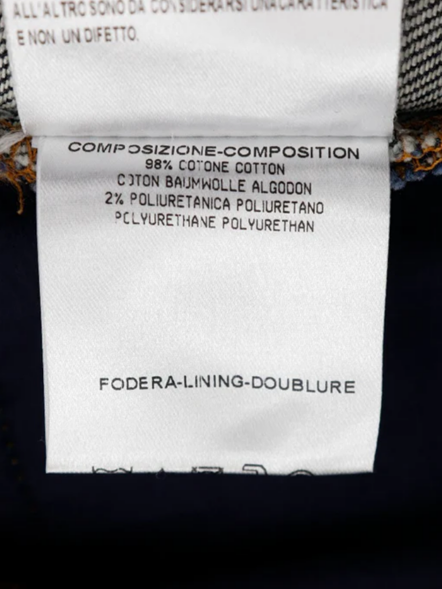 Gucci 2010s Dark Denim Cotton Mini Skirt