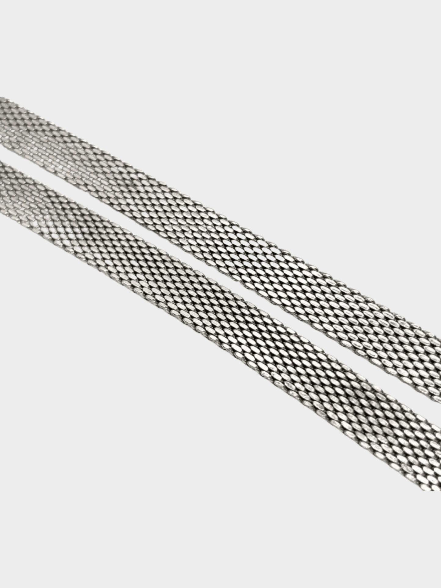 Gucci 2000s Silver Metal Plaque Belt