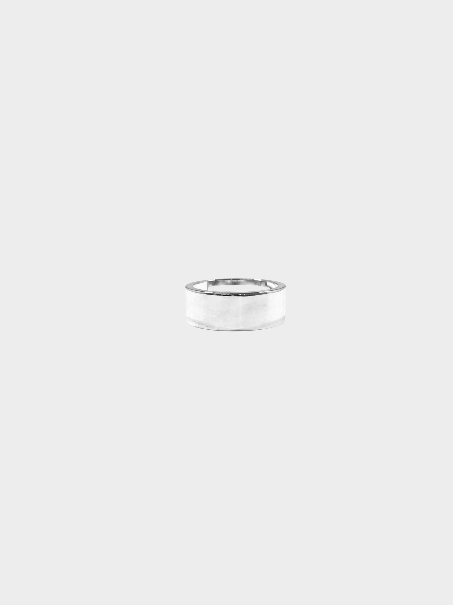Gucci 2000s Men's Silver Logo Cutout Ring