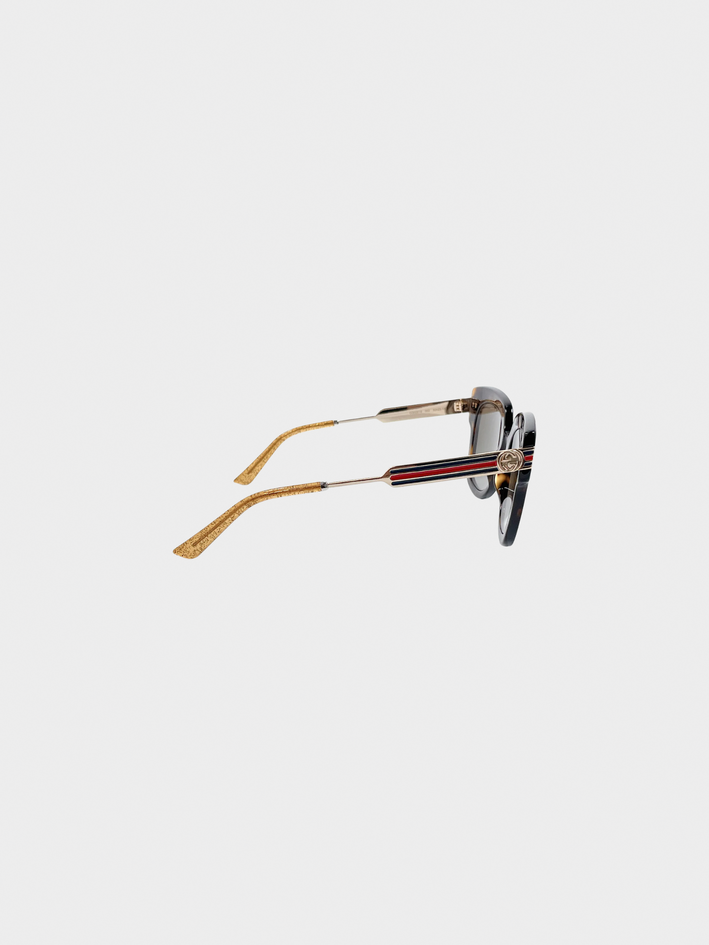 Gucci 2010s Brown Acetate Sunglasses