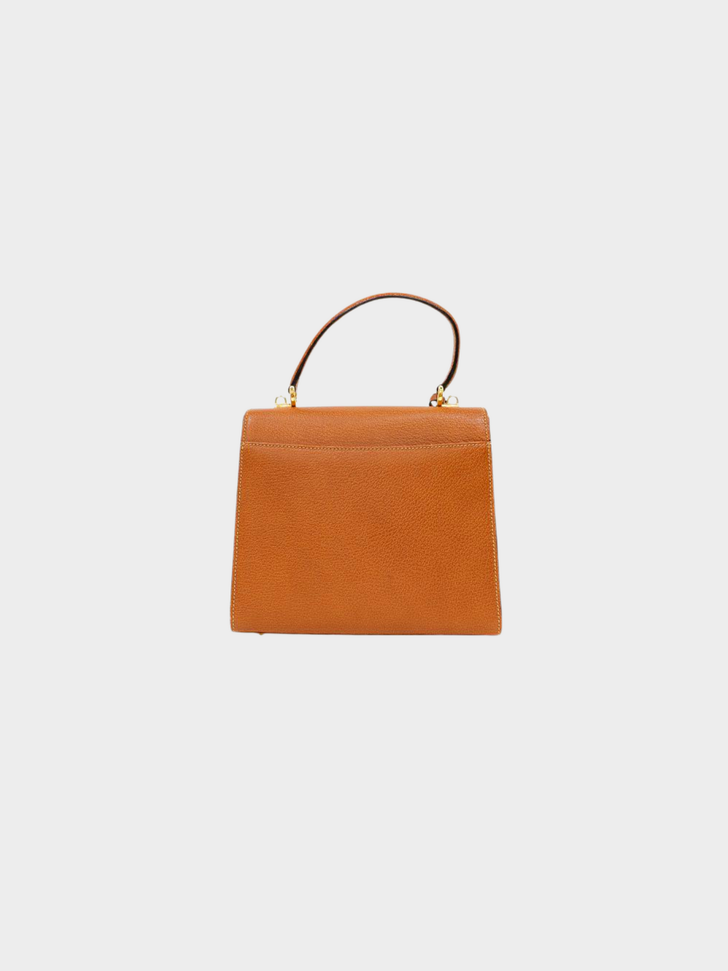 Gucci 1990s Brown Lady Lock Handbag