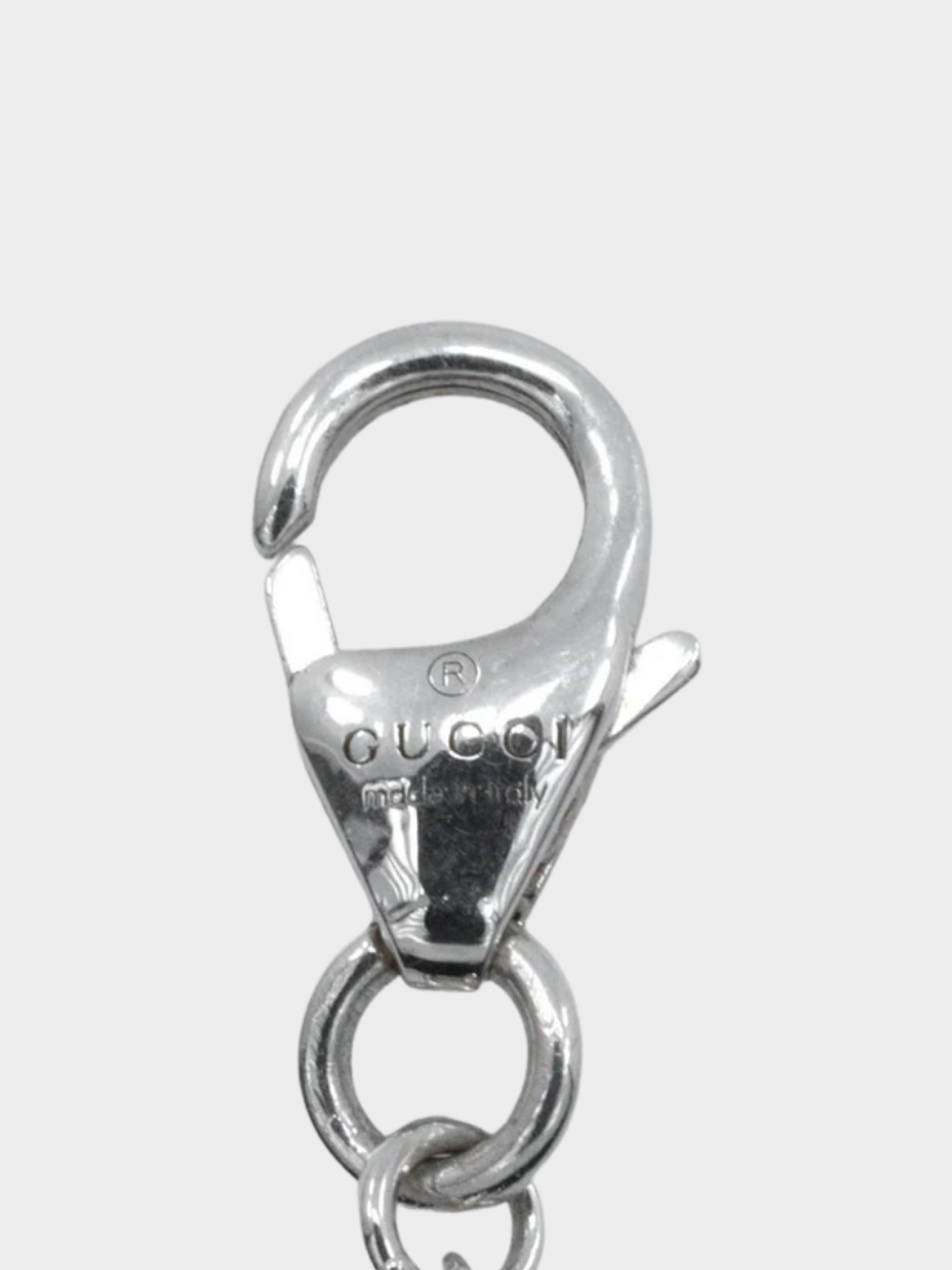 Gucci 2010s Silver Double G Mother of Pearl Bracelet