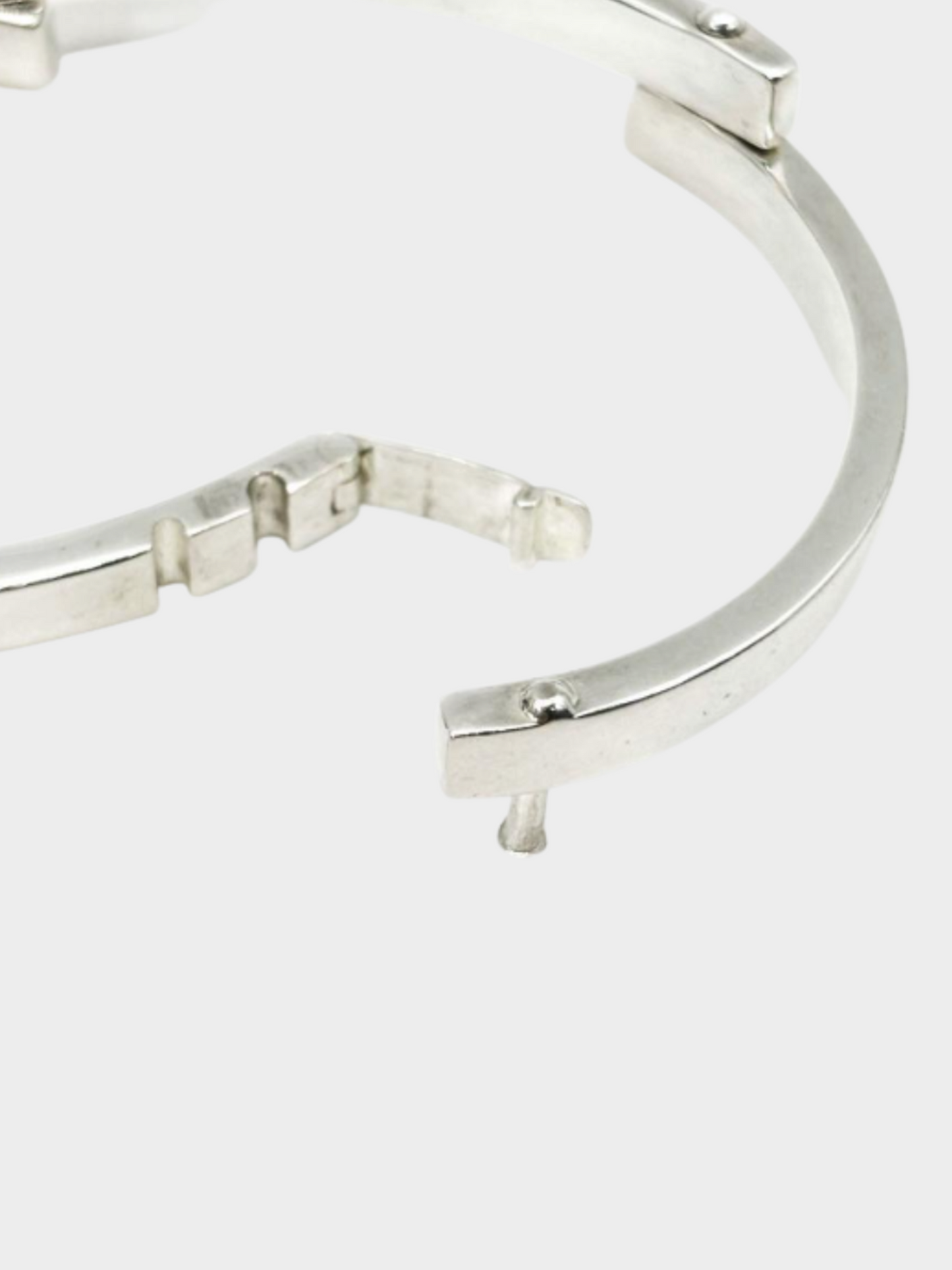 Gucci 2000s Silver Gucci Engraved Bracelet